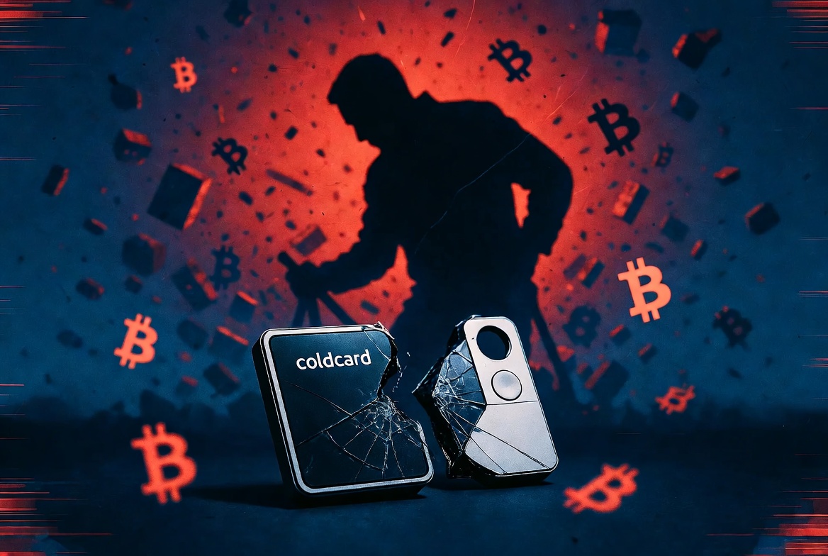 Coldcard 漏洞持續擴大：一名 39 歲男子因硬件錢包被駭，痛失 8 年積蓄的 2 BTC