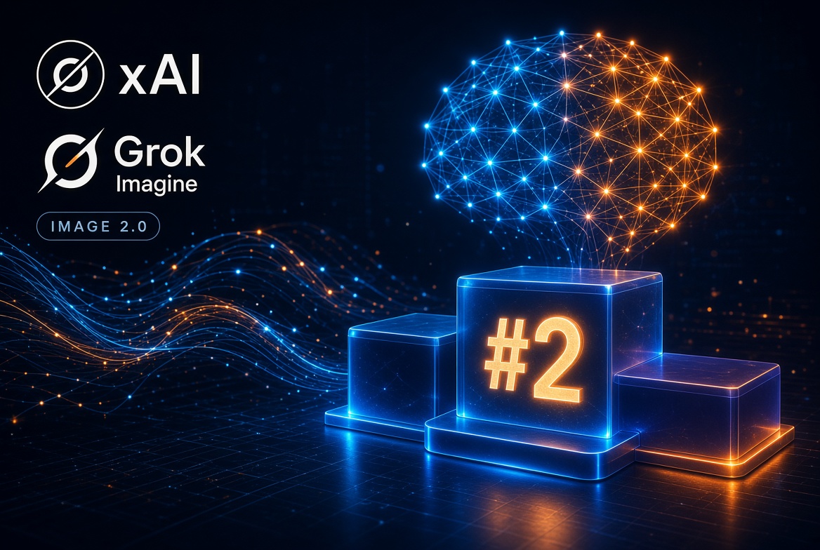 Grok Imagine Image 2.0 登頂 Arena 排行榜第二，超越 Meta、Google、Alibaba 等模型