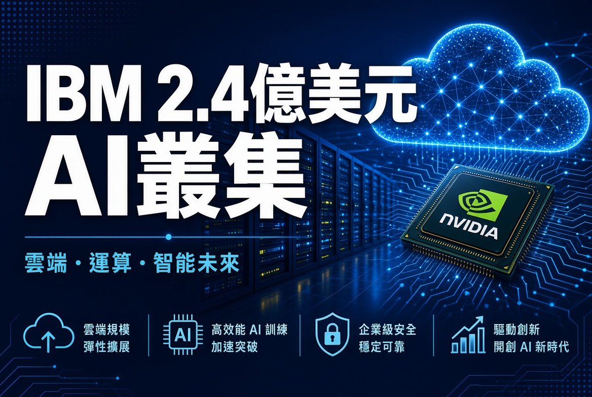 IBM 與 Together AI 簽下 2.4 億美元協議！打造 Nvidia 驅動開源 AI 推論叢集