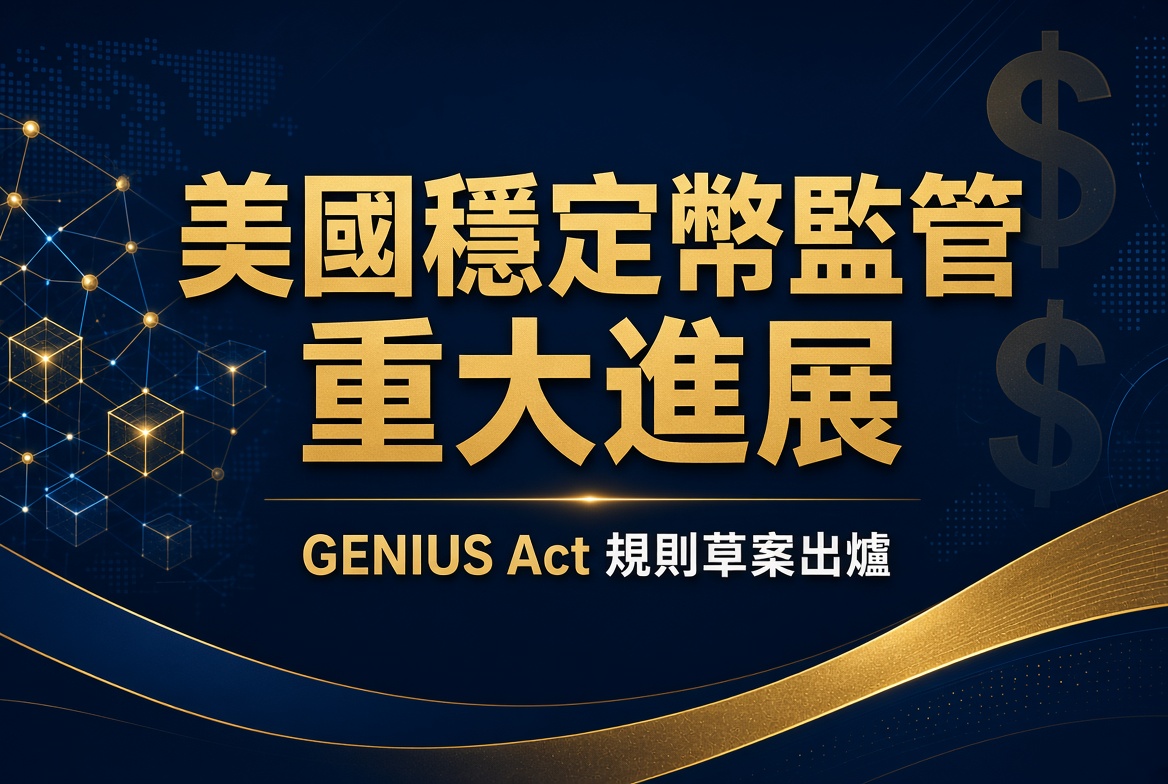 美國穩定幣監管重大進展！財政部正式提出 GENIUS Act 規則草案