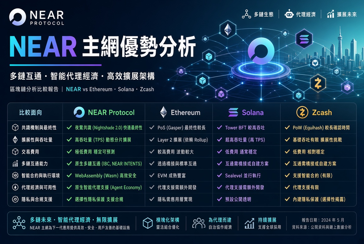 NEAR 主網優勢分析：從路線圖到生產的差距