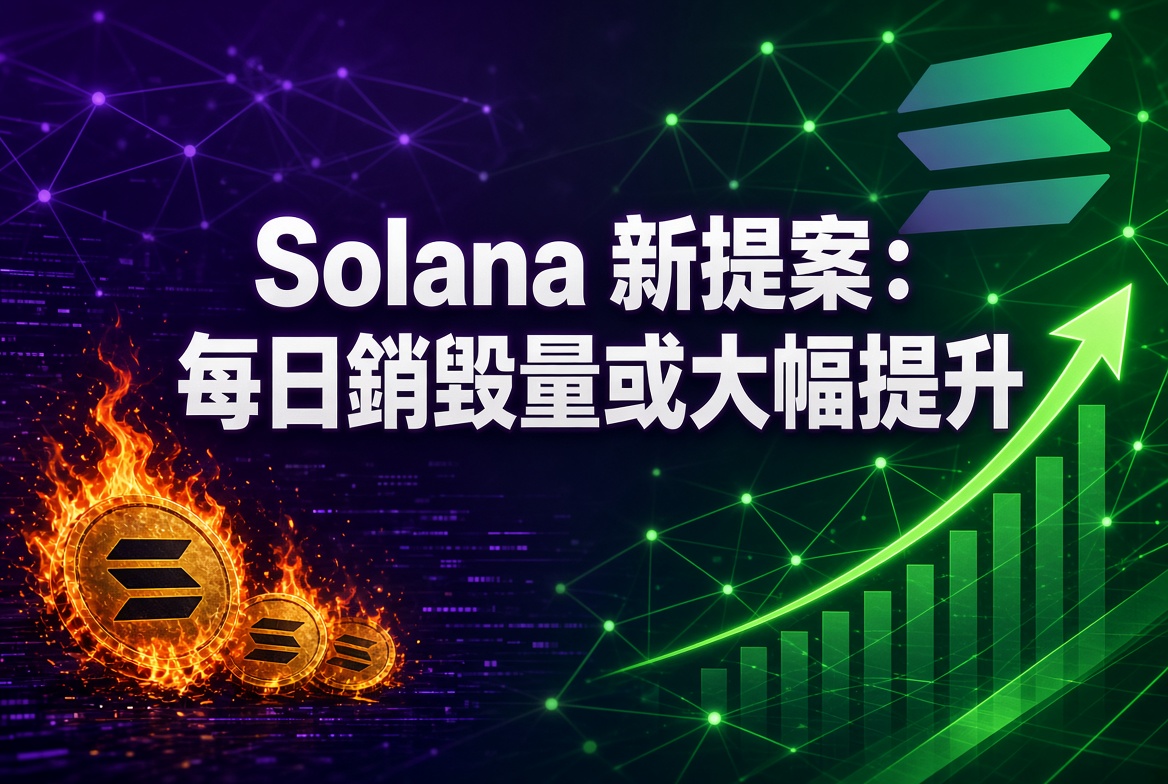 【Solana 重大提案】新投票有機會令每日 SOL 銷毀量提升至 80 萬美元水平！