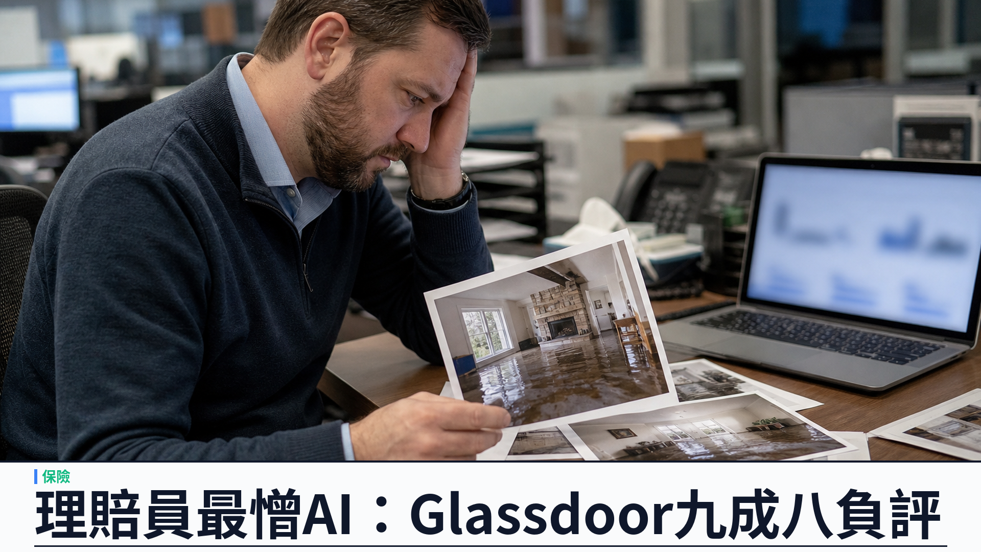 Glassdoor 指理賠員最憎 AI：98% 負評，幻覺與誤分類加重前線負擔