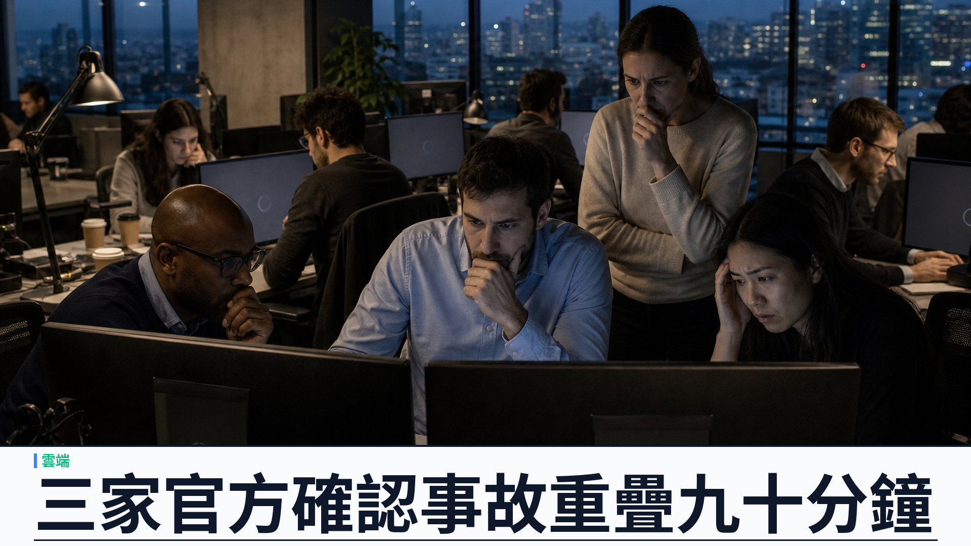 ChatGPT、Claude、Grok 同日中斷：三家官方狀態頁確認事故重疊約九十分鐘
