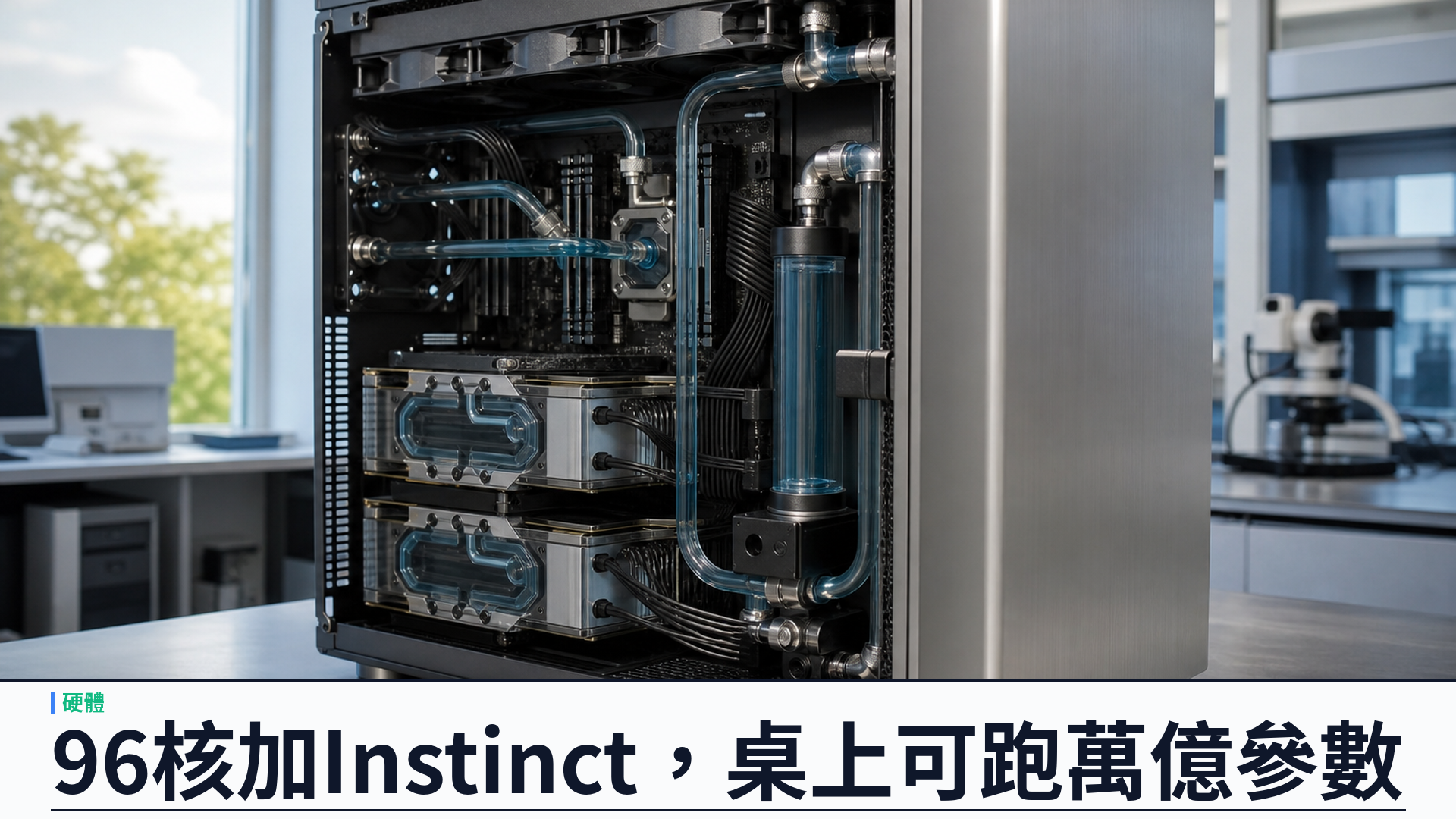 AMD 於 IFA 推 Threadripper Halo Station：96 核加 Instinct，桌上可跑萬億參數模型