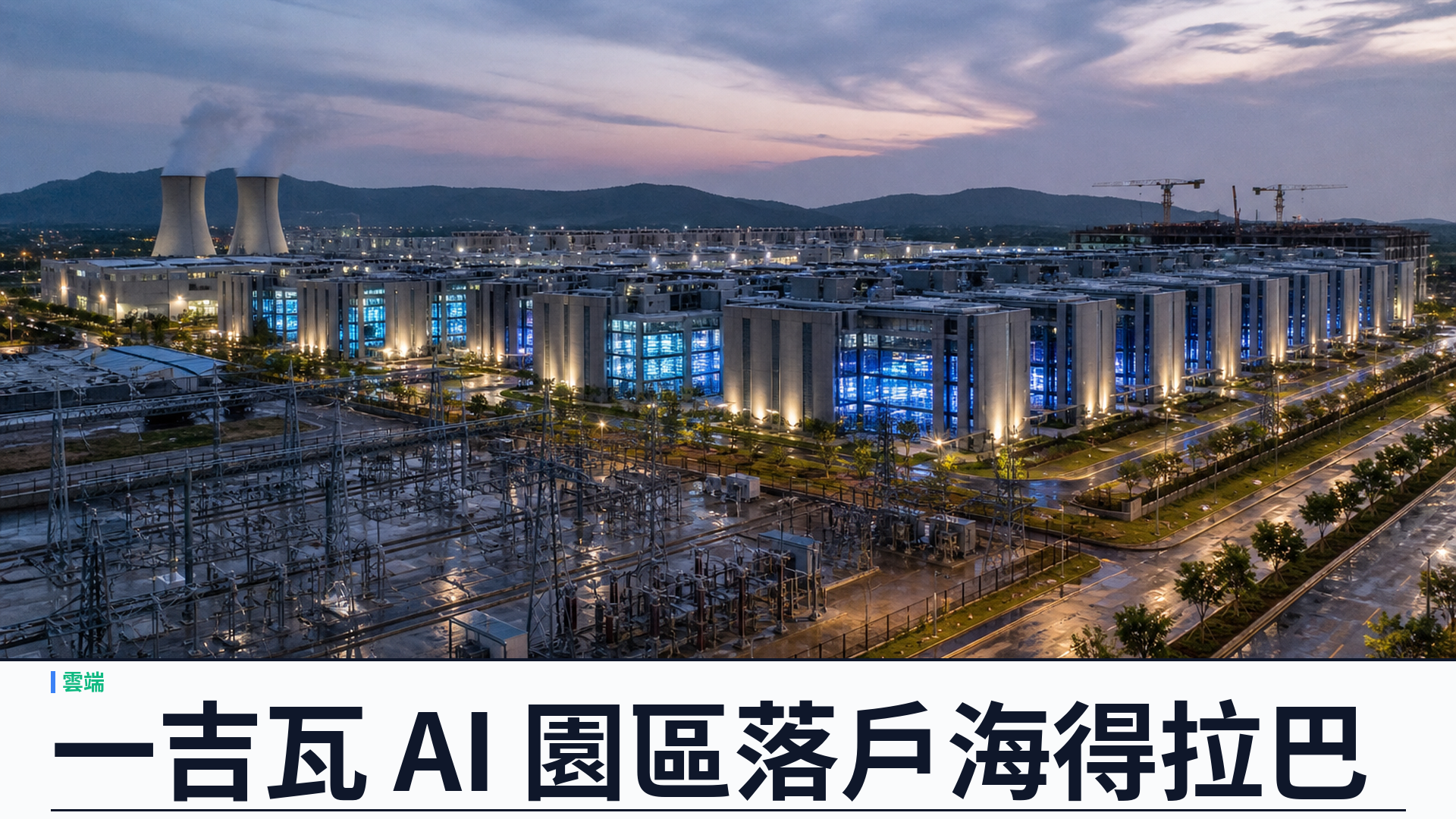 TCS 子公司 HyperVault 投資約七十四億美元：海得拉巴建一吉瓦 AI 數據中心園區