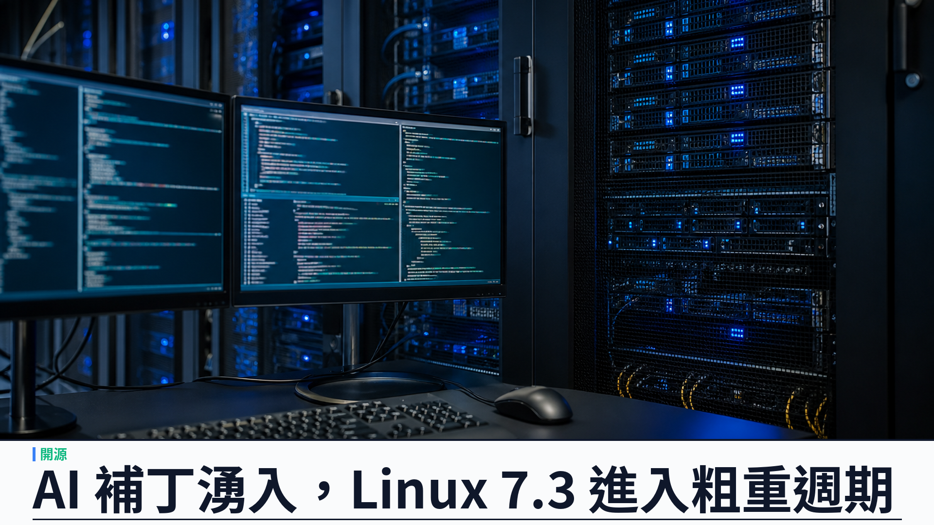 Linux 7.3-rc2 變「全脂」候選版：Torvalds 半開玩笑歸咎 AI，Greg KH 警告維護者被 LLM 補丁淹沒