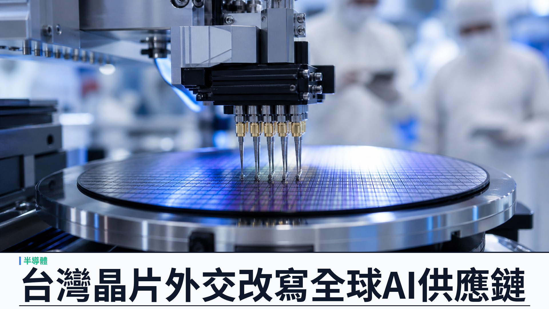 台灣 SEMICON 打「晶片外交」：AI 算力供應鏈成為民主夥伴籌碼