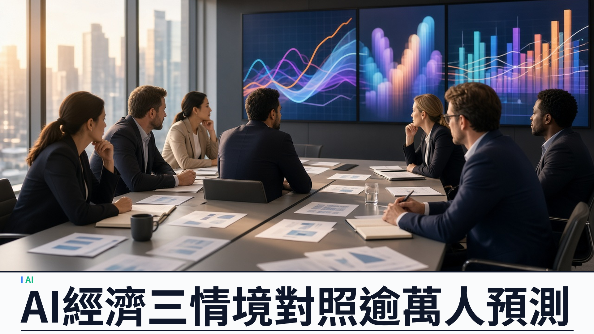 Anthropic 公開 AI 經濟情境探索器：逾萬美國人預測對照，2030 增長與就業三條路徑