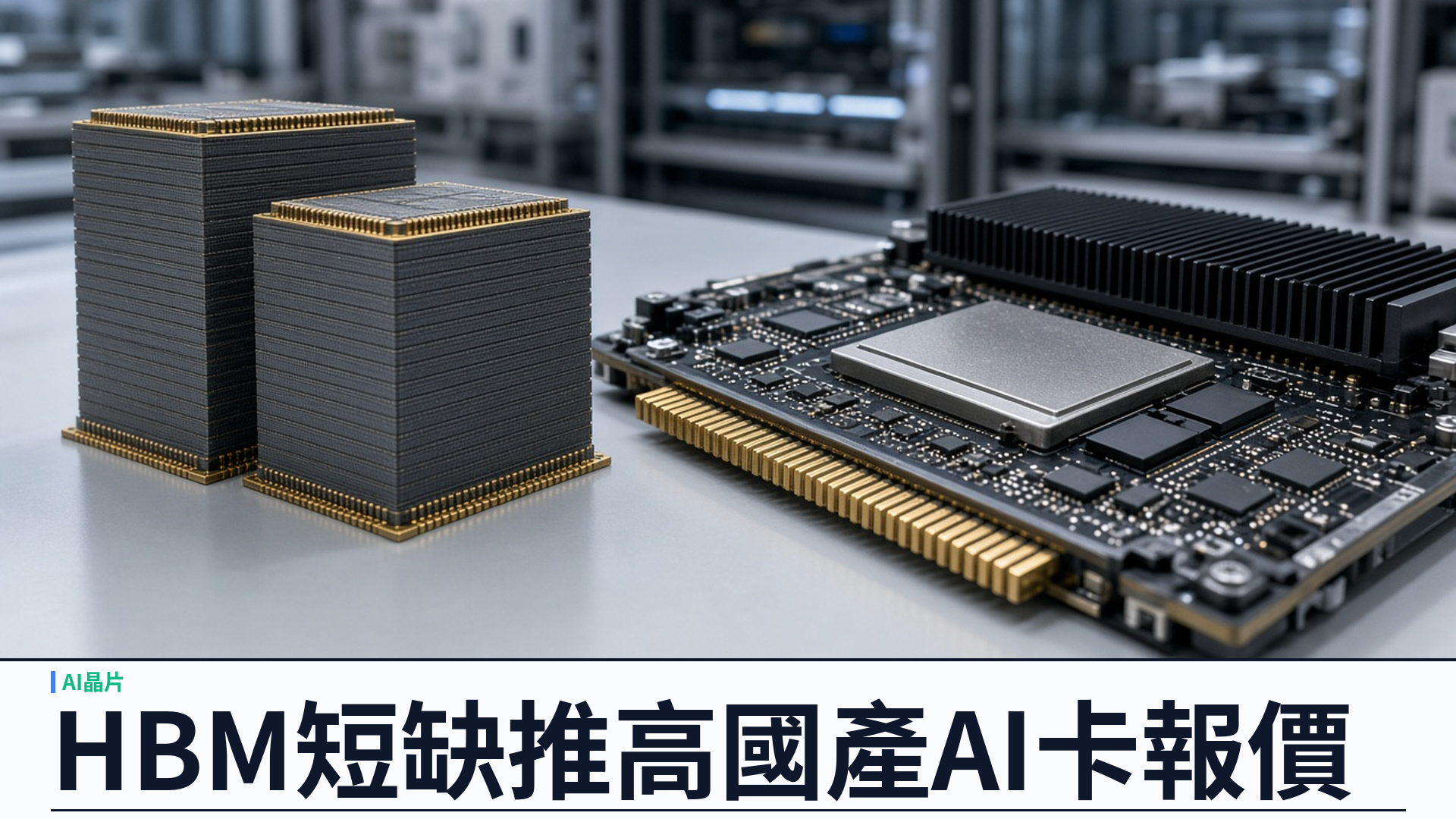 路透獨家：華為、寒武紀調升 AI 加速卡報價，HBM 短缺推高國產算力成本