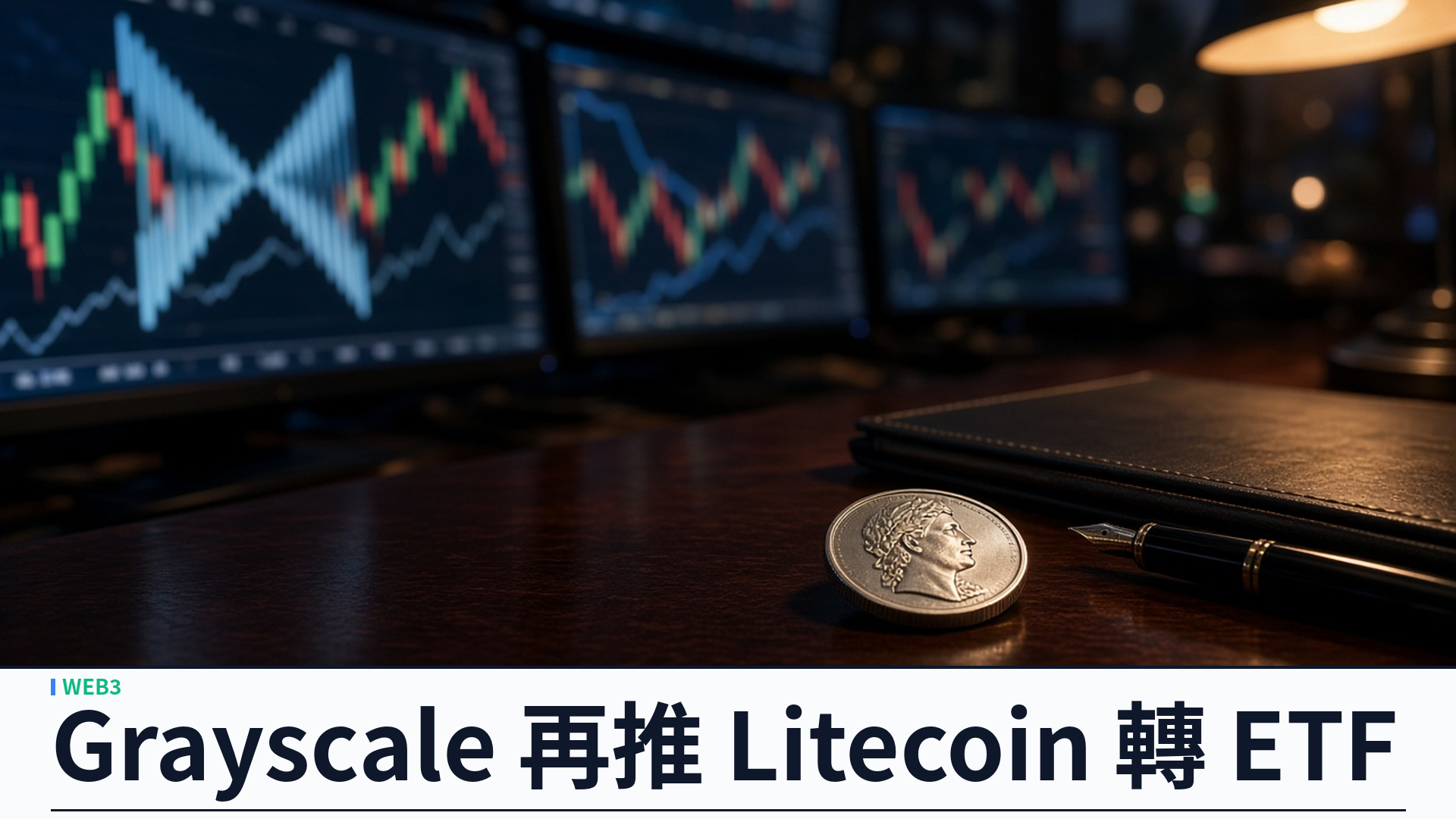 Grayscale 再交 Litecoin 信託 S-3/A：擬改名 ETF、申請上架 NYSE Arca，創贖仍待 19b-4