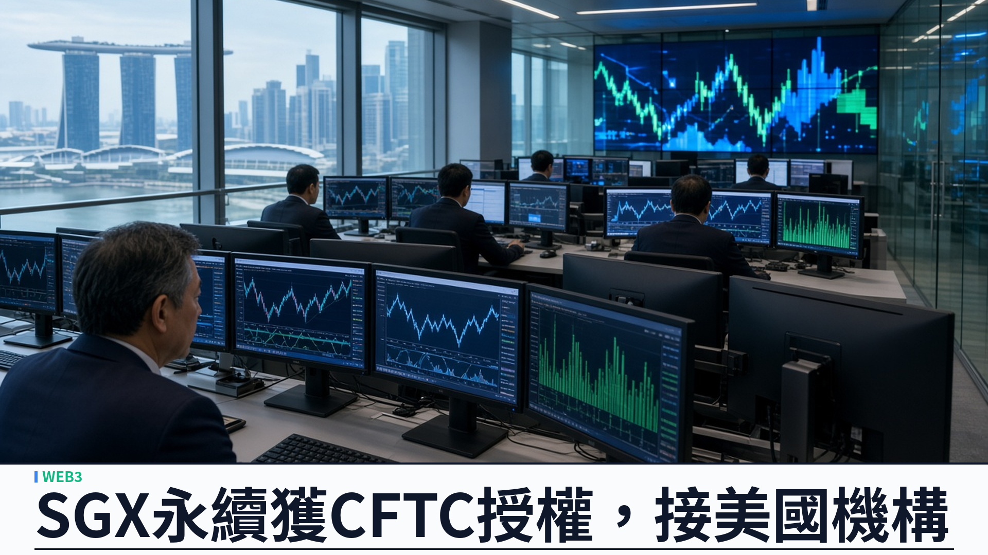 新加坡交易所獲 CFTC 授權：比特幣與以太幣永續期貨向美國機構開放