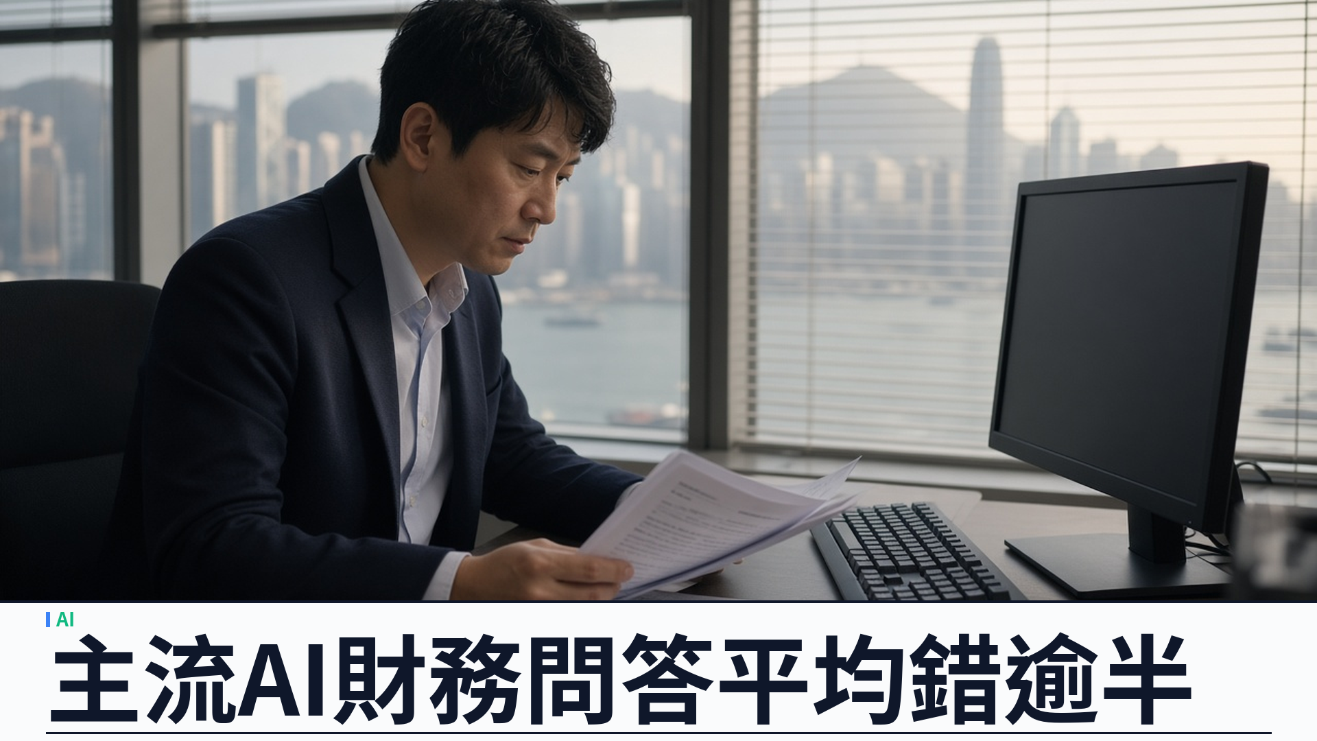 Saturn《Artificial Authority》：主流 AI 財務問答平均錯逾半——複雜題錯誤率達八成八，部分模型高達九成九