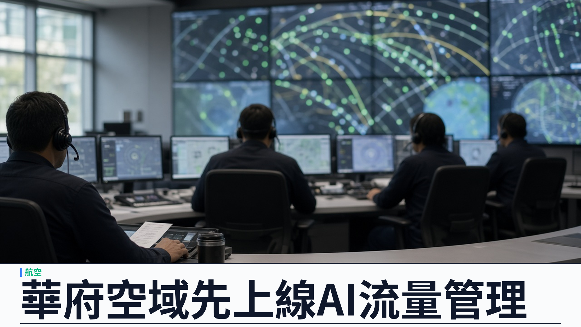 FAA 華府空域率先啟用 SMART：八億七千五百萬美元 AI 流量管理邁向全國
