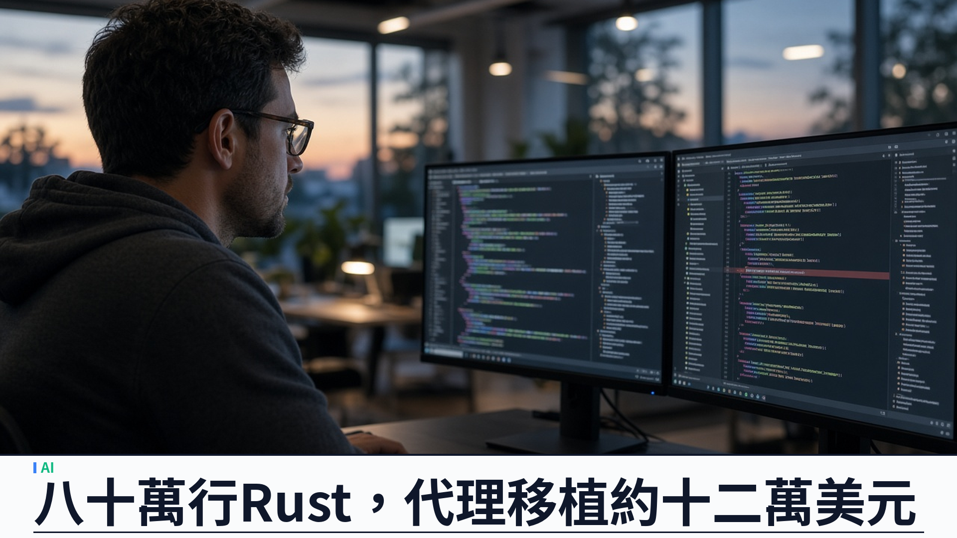 Microsoft／GitHub 用 Copilot 代理把運行時改寫成 Rust：八十萬行、約十二萬美元 token，吞吐最高提升近十六倍