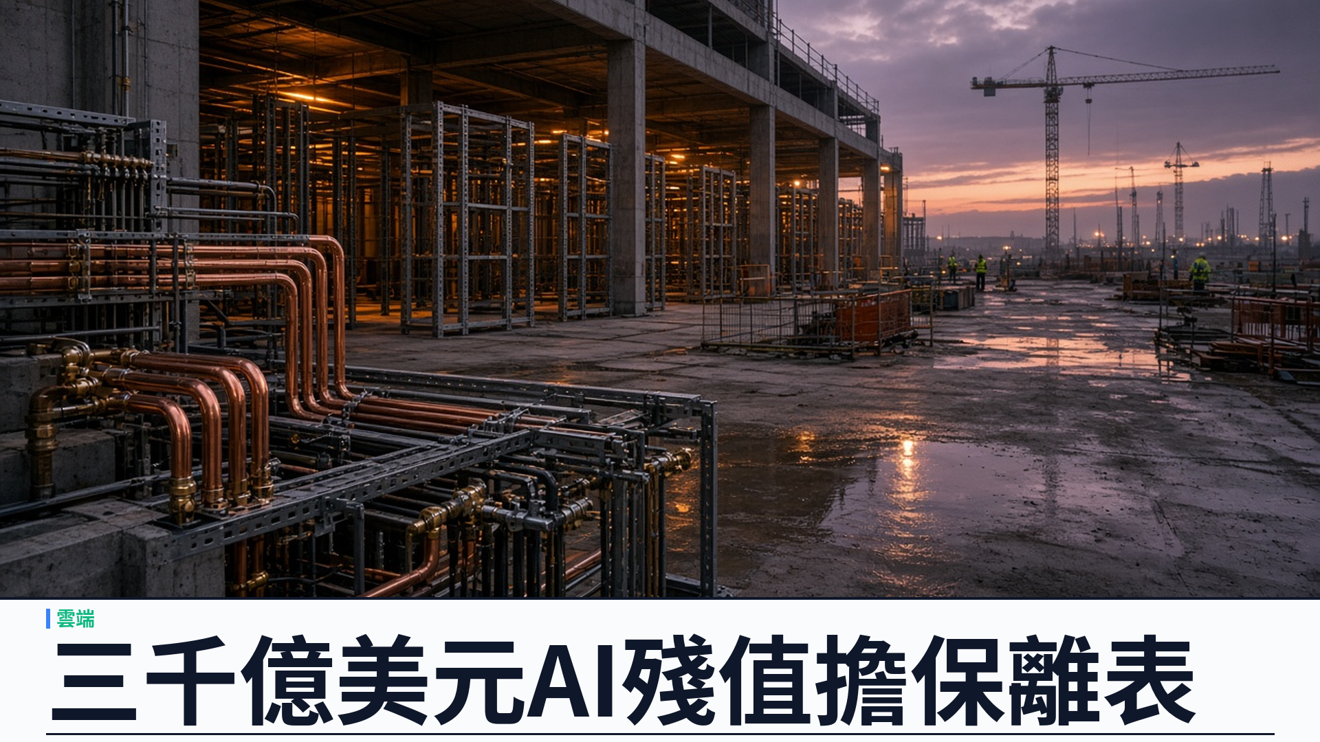 金融時報：大型科技一年內為 AI 基建提供高達三千億美元殘值擔保——多數未入帳面負債