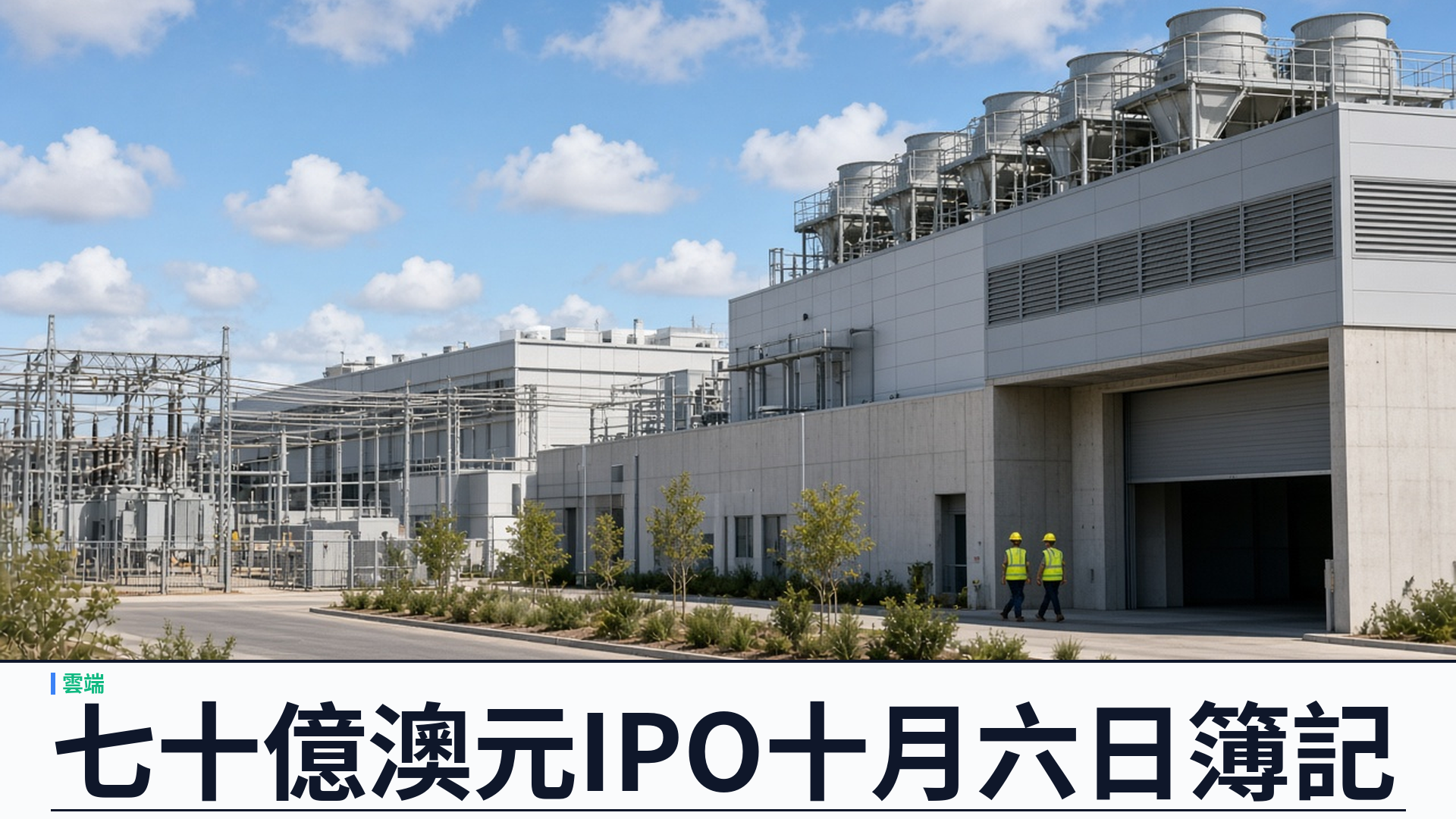 路透社：澳洲數據中心商 Firmus 啟動七十億澳元 IPO——擬成澳洲史第二大，十月二十二日掛牌 ASX