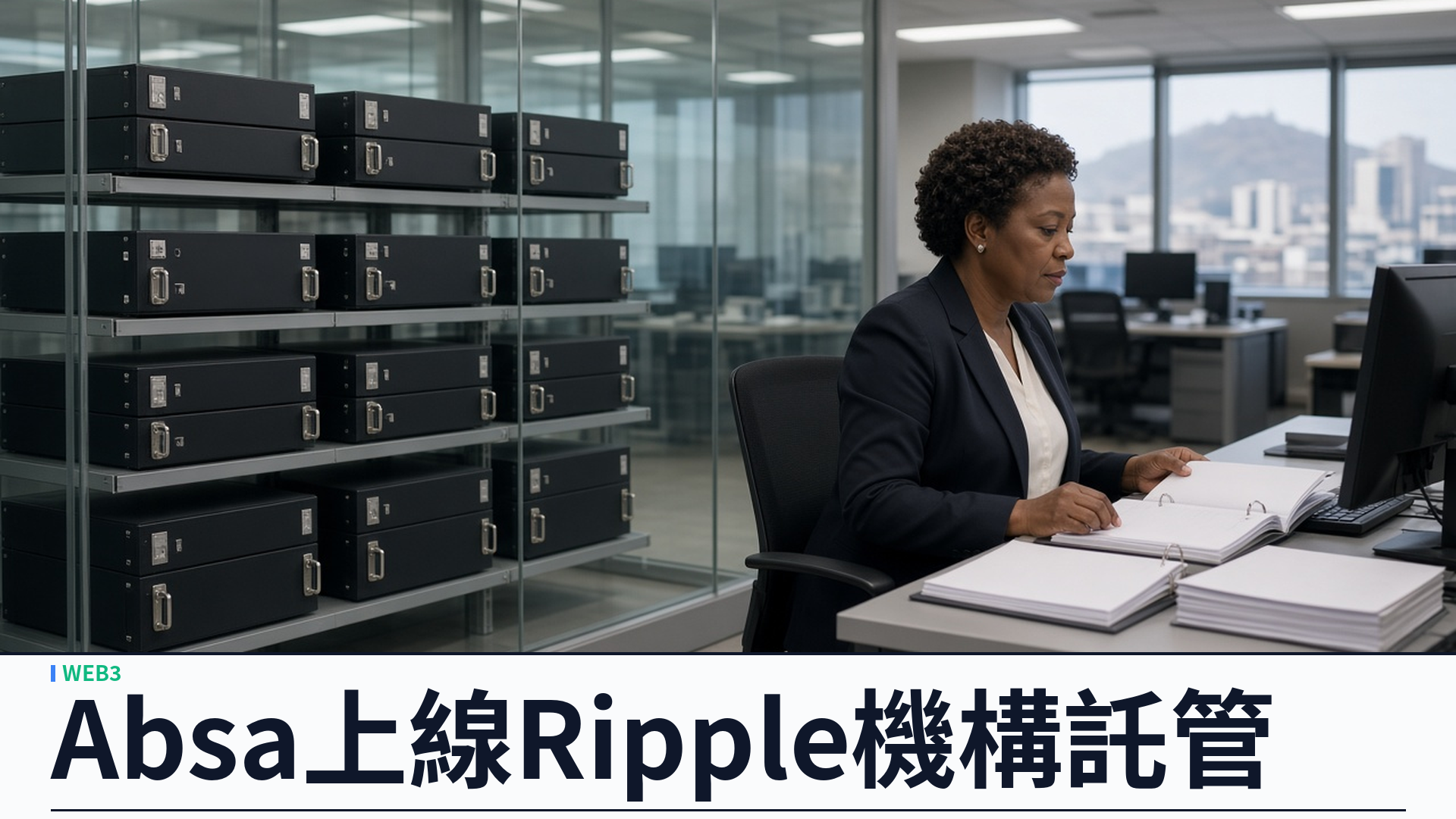 CoinDesk／Absa：南非銀行上線非洲機構級數碼資產託管——採 Ripple 技術，強調保管而非交易場所