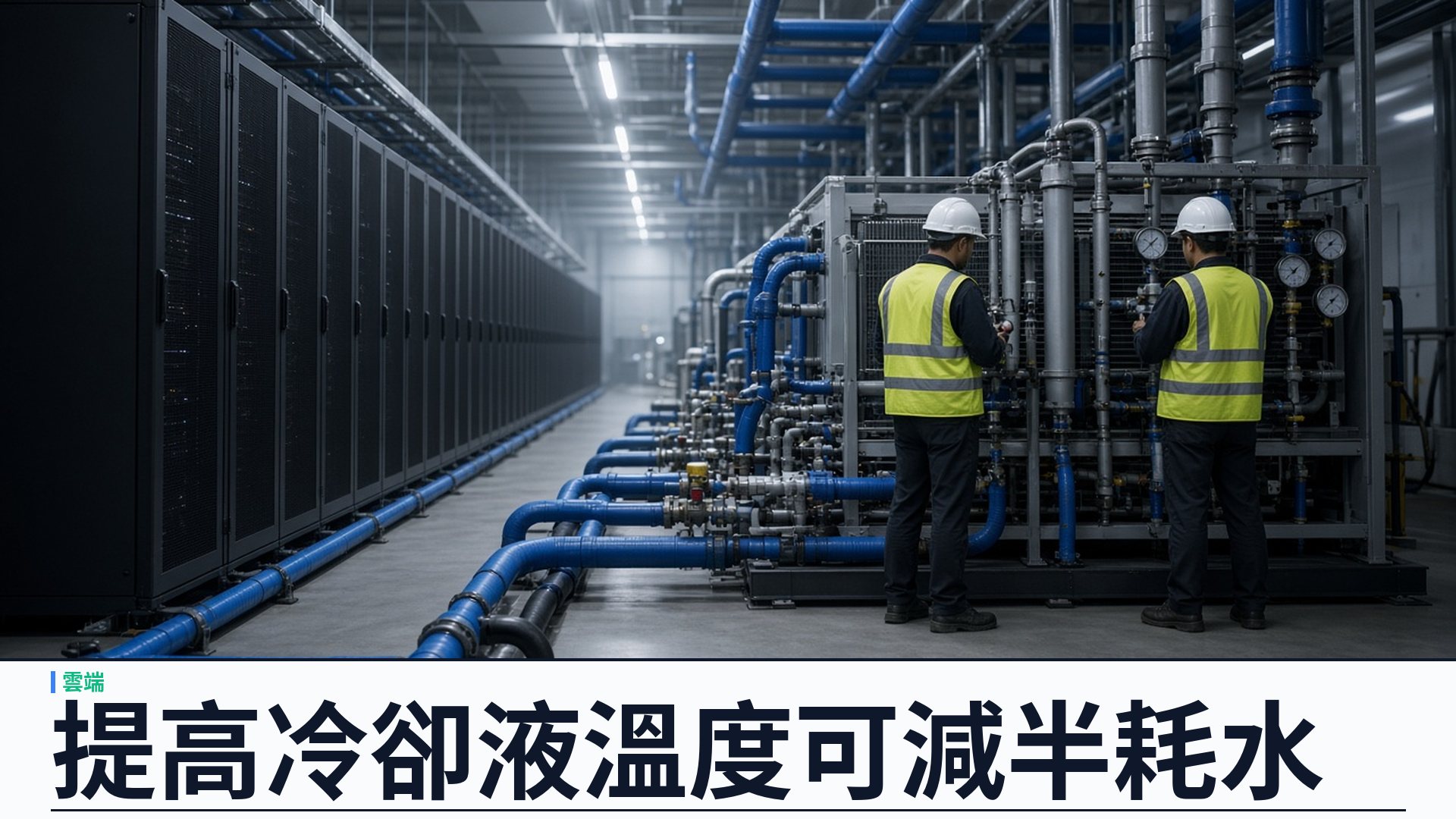 The Register／施耐德：提高液冷供水溫度可顯著削 AI 數據中心耗水——一百兆瓦模型指四十五攝氏度方案用水可至少減半