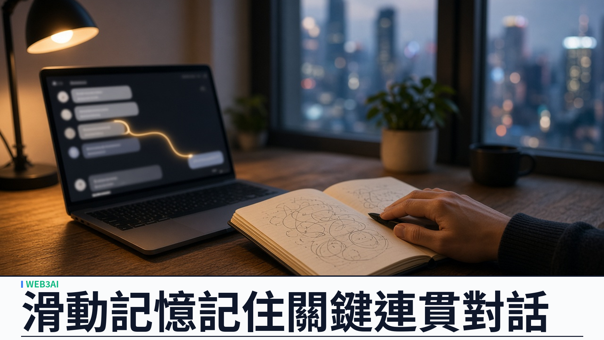 滑動記憶：情境感知記住關鍵細節——SoulMD Hub 讓 Web3 AI 角色長對話更連貫
