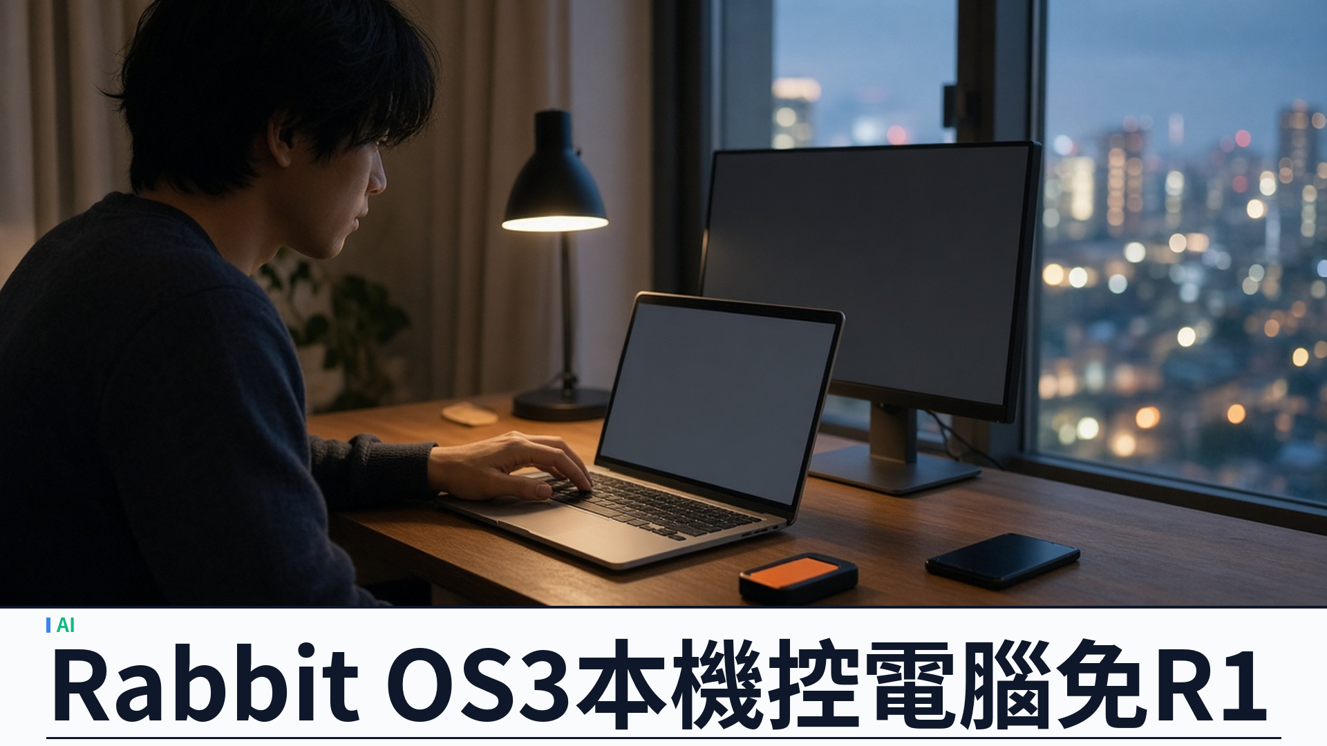 Rabbit／OS3 代理作業系統上線：本機控制 Windows／Mac／Linux——免 R1 亦可 BYOK 跑代理人