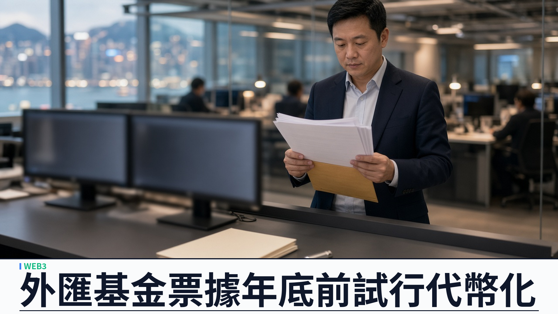 金管局年底前試行外匯基金票據代幣化：逾萬億票據擬全天候運用——數碼債券恒常化與 EnsembleTX 同步推進