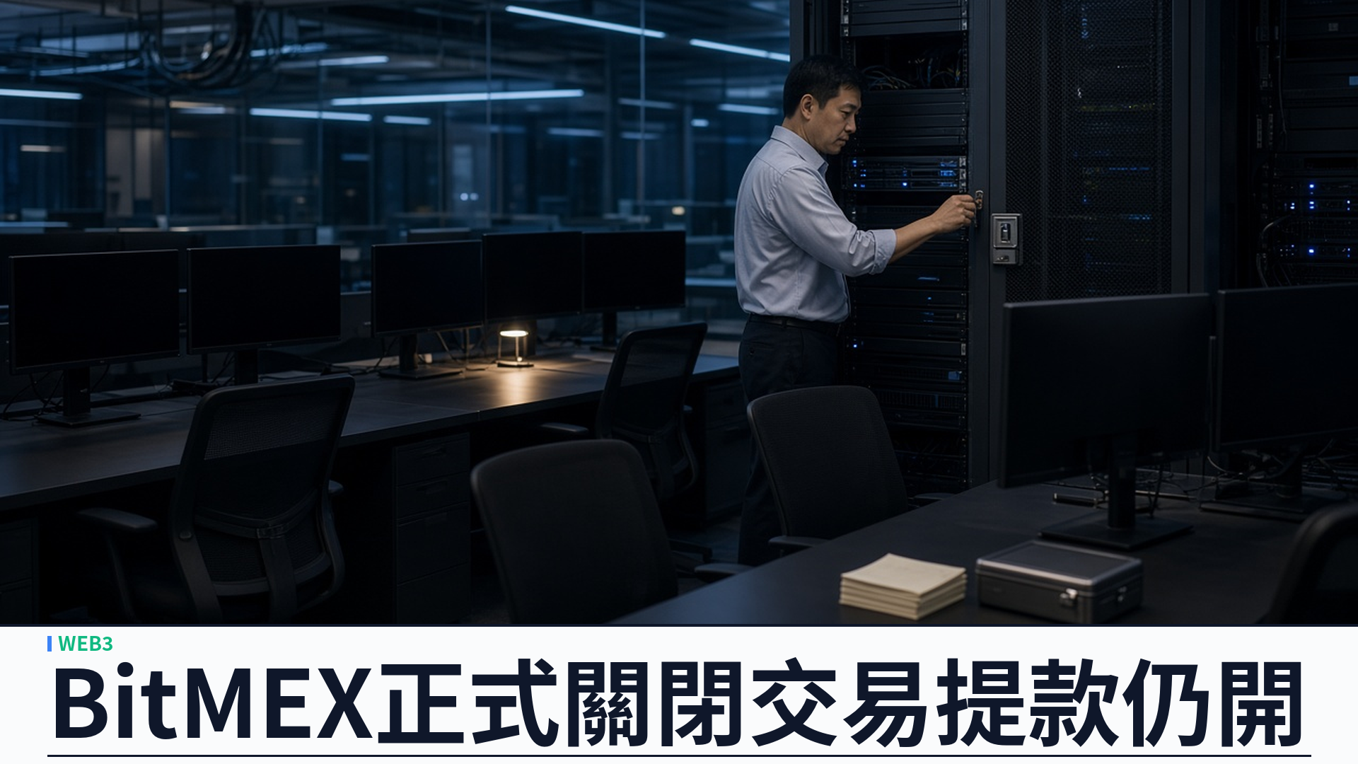 BitMEX 正式停運：十一年永續合約先驅關閉交易——提款仍開、API 提款廿八日截止