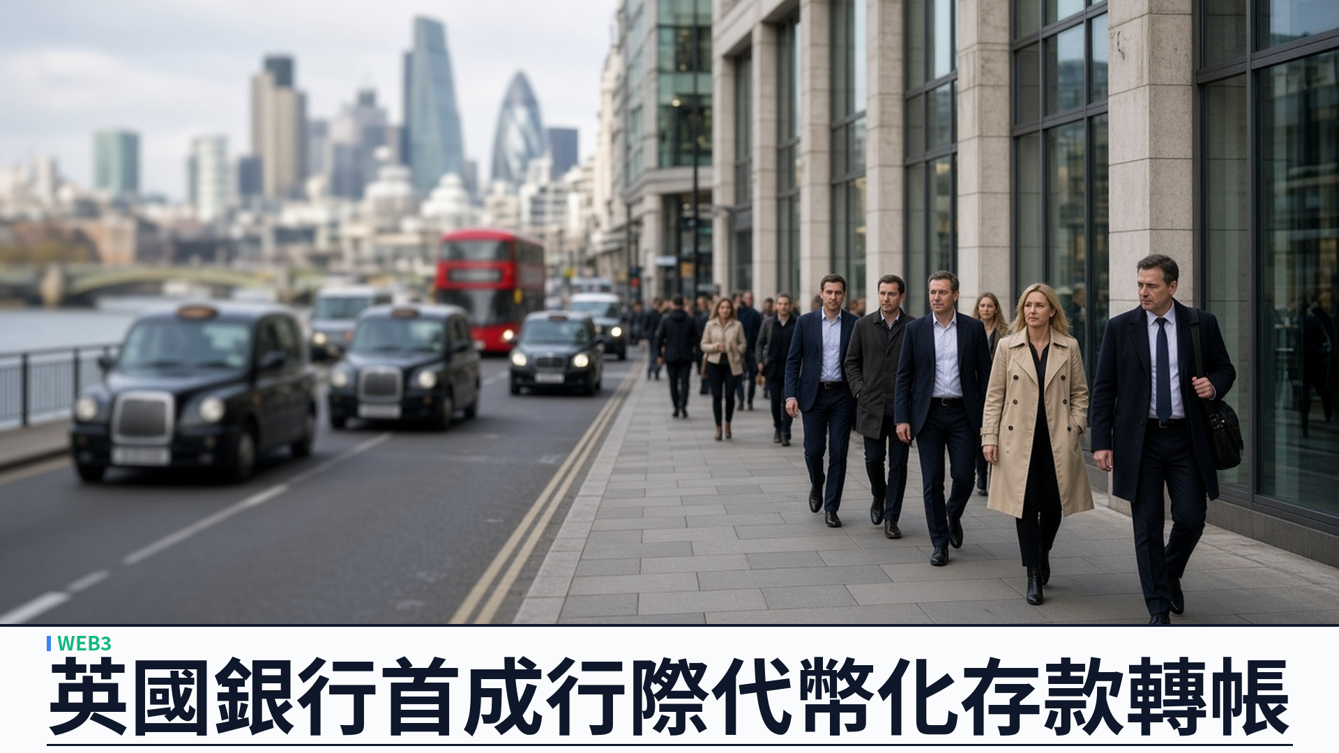 英國銀行：首成行際代幣化存款轉帳——Lloyds／NatWest／Barclays 按揭交割、滙豐模擬市集支付，英央行傾向存款代幣而非穩定幣