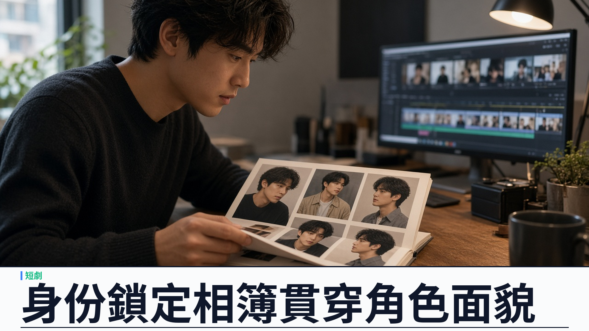 身份鎖定相簿：瞬劇魔法師把角色面貌收成相冊，貫穿短劇全片