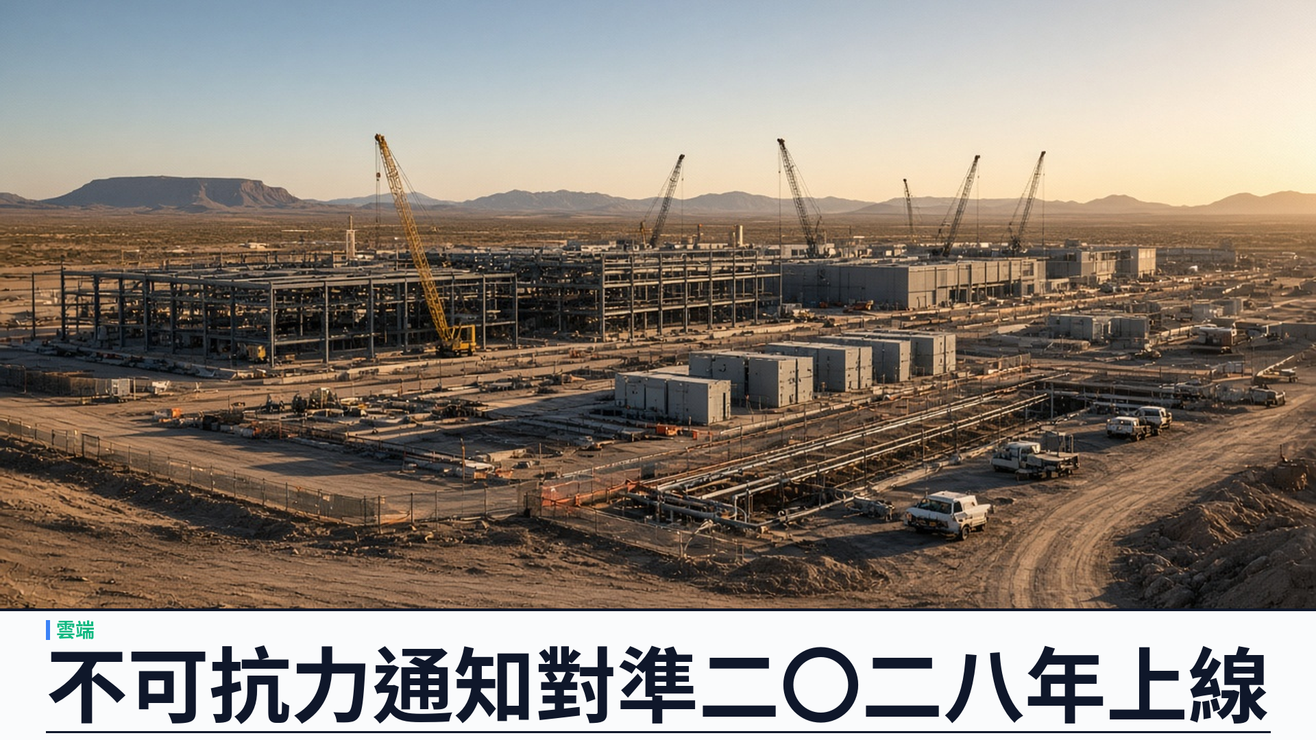 Oracle／路透：就新墨西哥州 Project Jupiter 發不可抗力通知——對準二〇二八年上線與供電延誤；公司稱仍按計劃