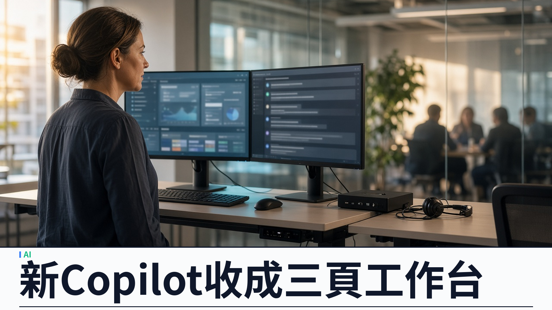 Microsoft／官方：Copilot 收成 Home／Code／Autopilot 三頁——Scout 更名，自稱工作時代的 Office