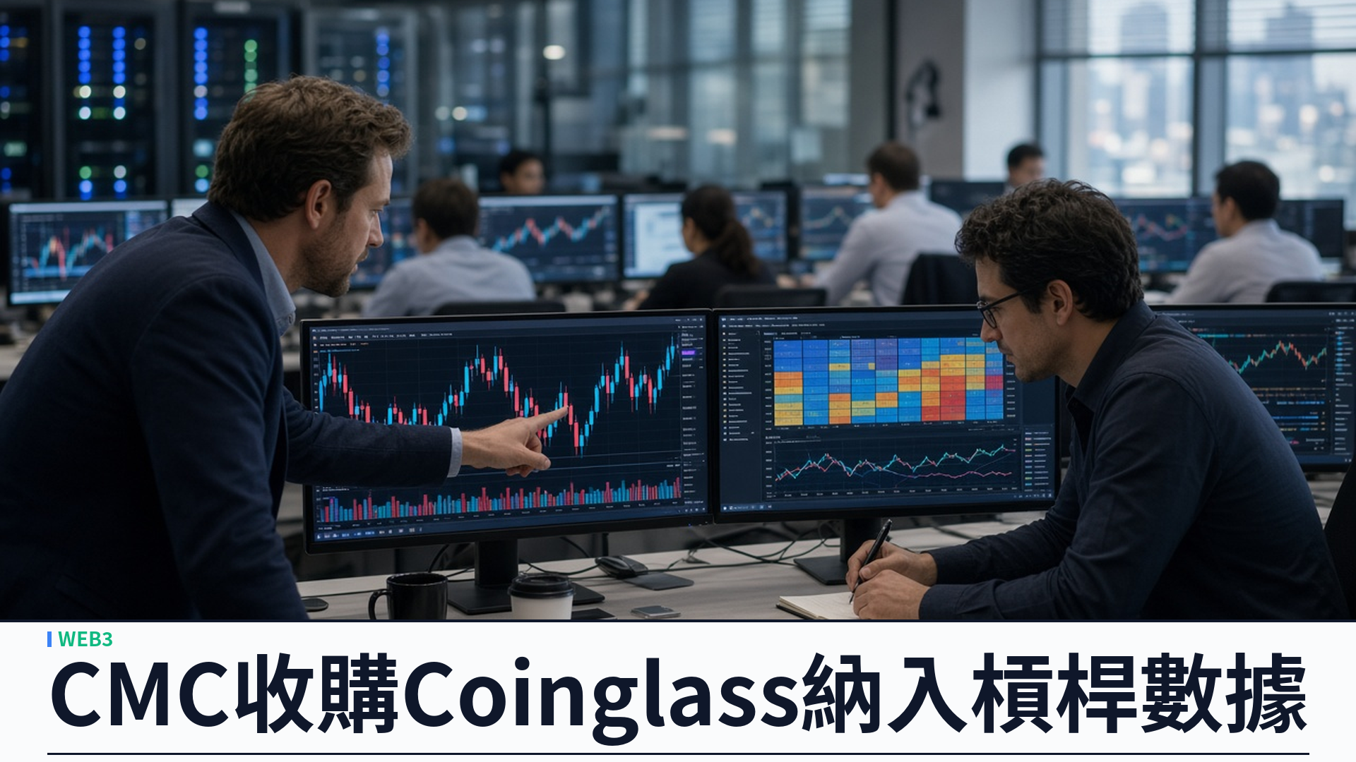 CoinMarketCap／官方：完成收購 Coinglass——衍生品持倉數據對準一億一千五百萬月活用戶