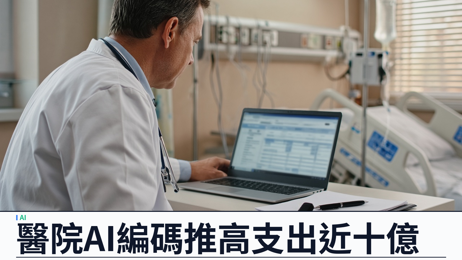 路透／TechCrunch／BCBSA：保險業指醫院 AI 編碼兩年推高約九億四千萬美元支出——次要診斷與治療脫節