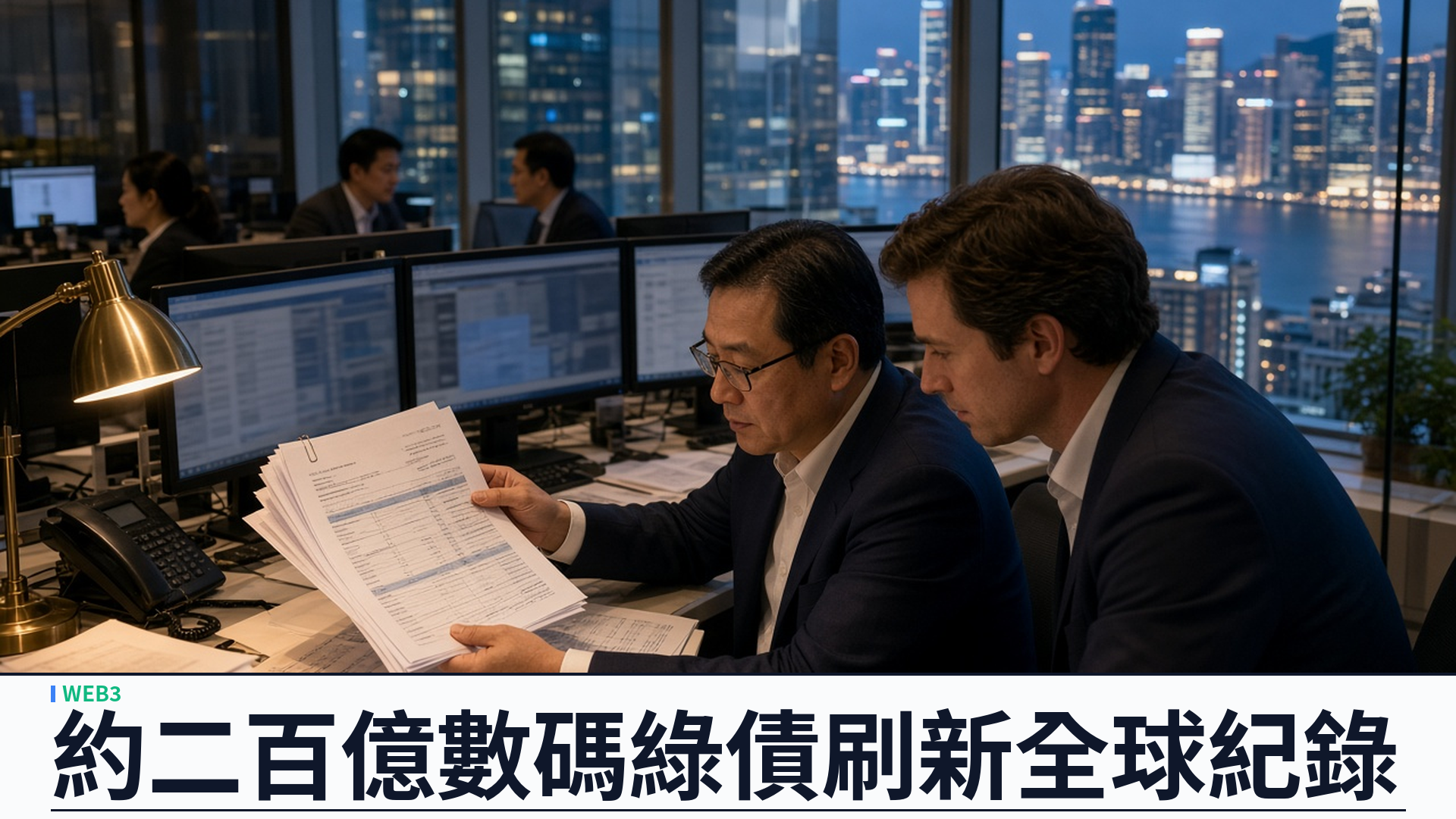 港府／金管局：第四批數碼綠色債券約二百億港元等值定價——刷新全球最大數碼債紀錄；港元批次首納 EnsembleTX 代幣化存款結算