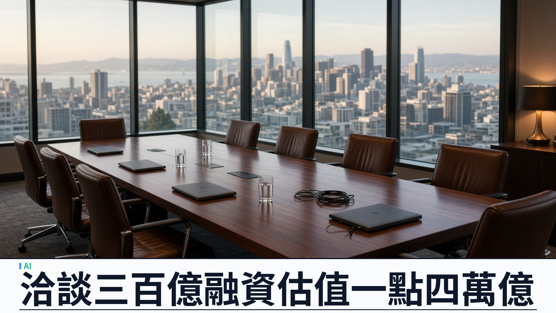 OpenAI／彭博：洽談至少三百億美元融資、估值約一點四萬億——作 IPO 橋接；三月曾募一千二百二十億、估值八千五百二十億；行政總裁暫緩二零二六年上市