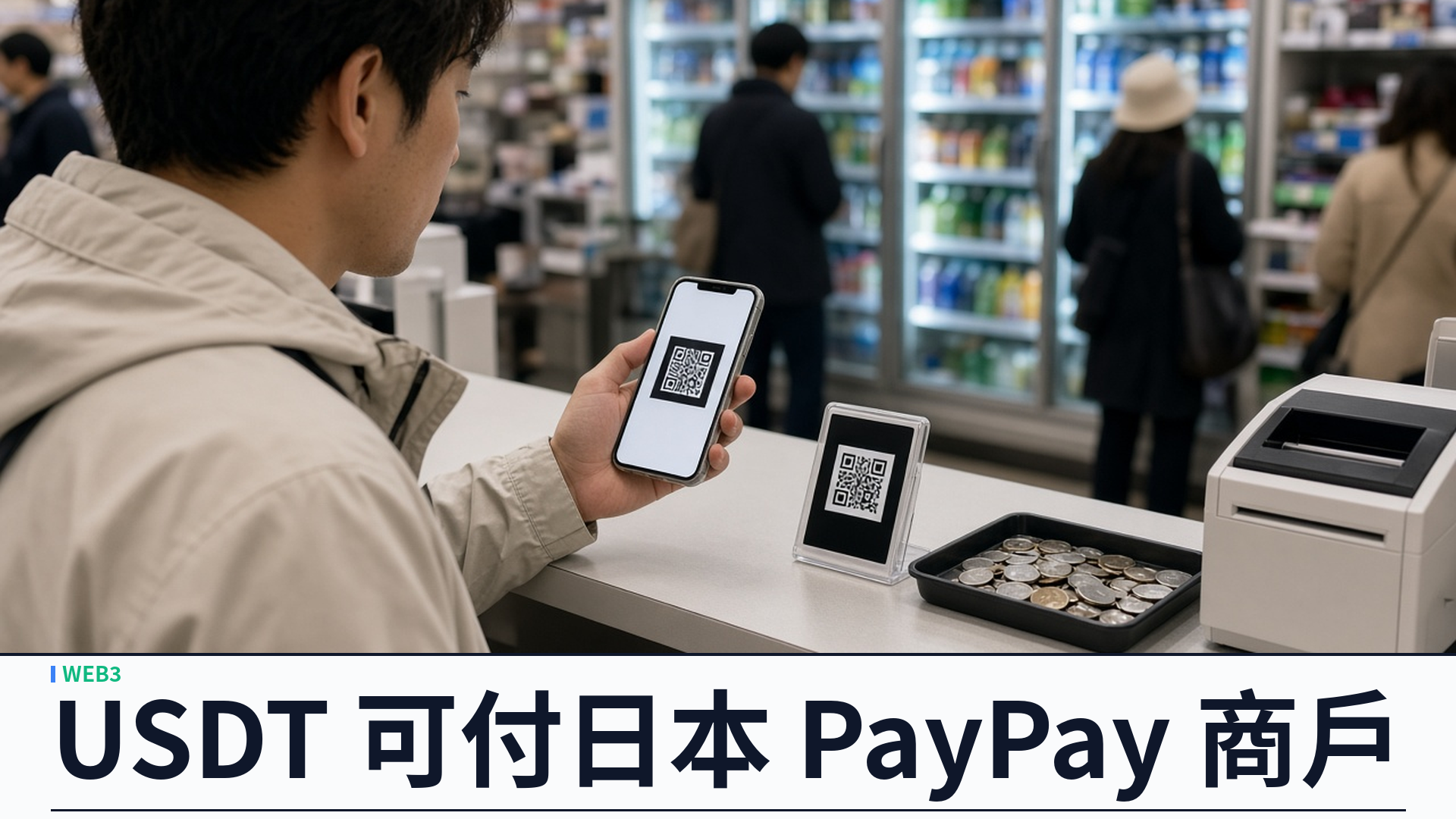 Binance／Cointelegraph：Binance Pay 經 HIVEX 接入日本 PayPay 商戶——海外用戶可以 USDT 消費；商戶收日圓；約四千八百萬合資格用戶