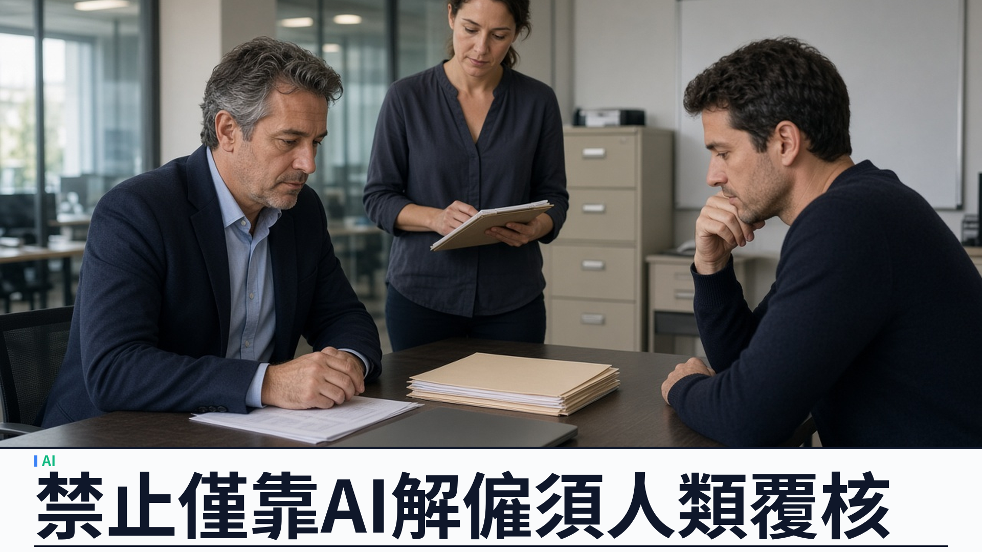 加州州長／CNBC／Engadget：紐森簽署「禁機械老闆」法——禁止僅靠 AI 紀律或解僱；主要依賴須人類覆核，二零二七年七月一日生效