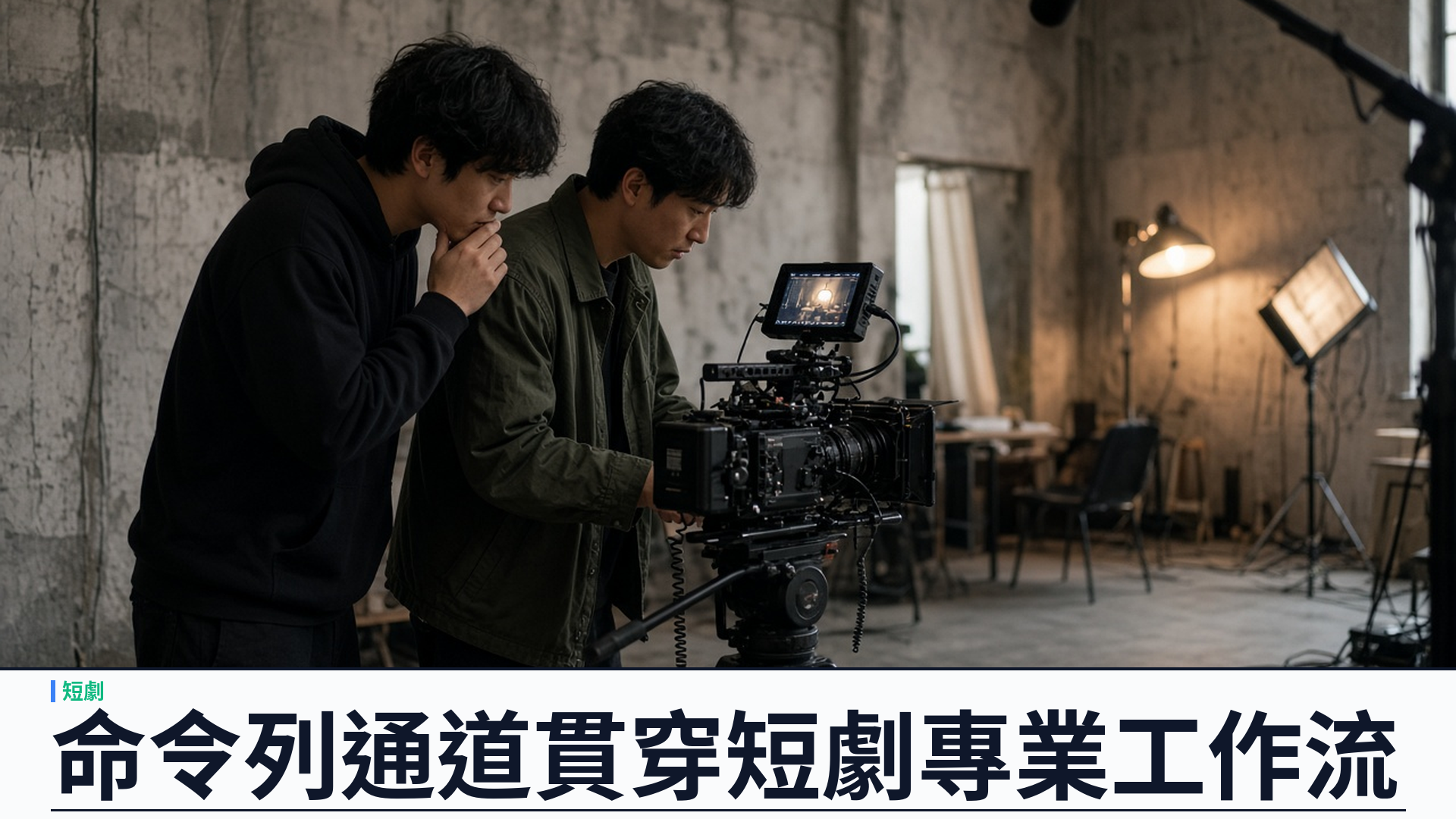 190 CLI：瞬劇魔法師以命令列貫穿短劇專業工作流