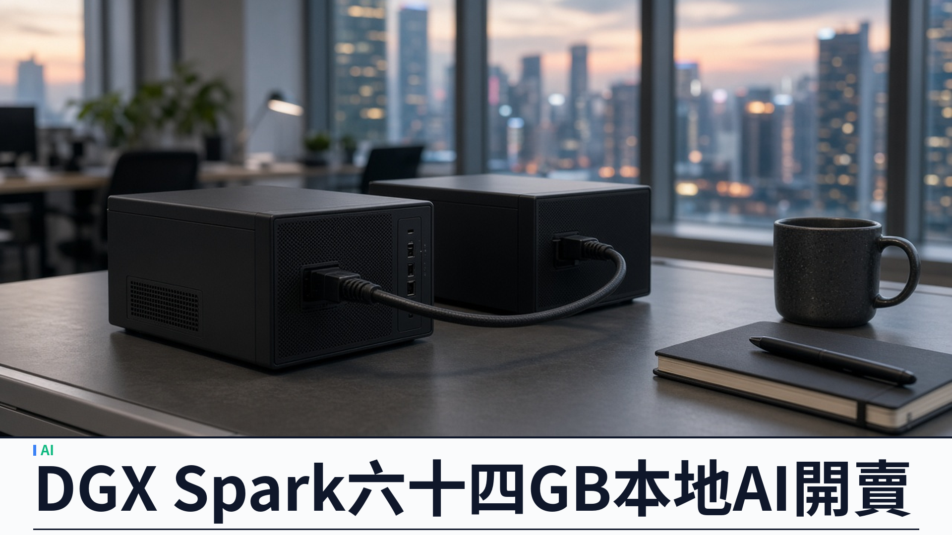 NVIDIA／官方：推出 DGX Spark 六十四 GB 配置——十月二十三日起 Acer／ASUS／Dell 等開賣；單機可跑約千億參數、雙機叢集約一點七倍效能；起步價四千九百九十九美元