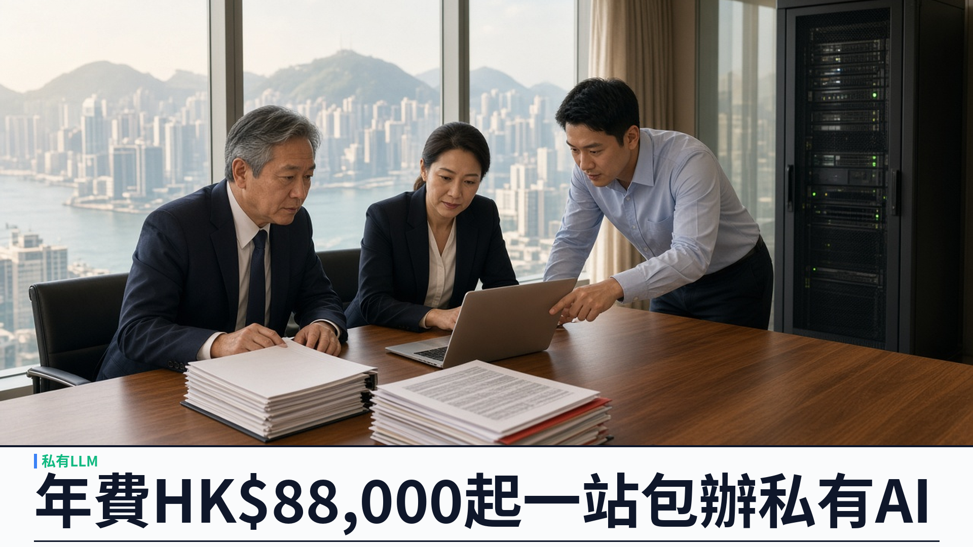 年費 HK$88,000 起：一站包辦 Dataset、微調、託管與私有 API——YSK 企業私有 LLM 全託管