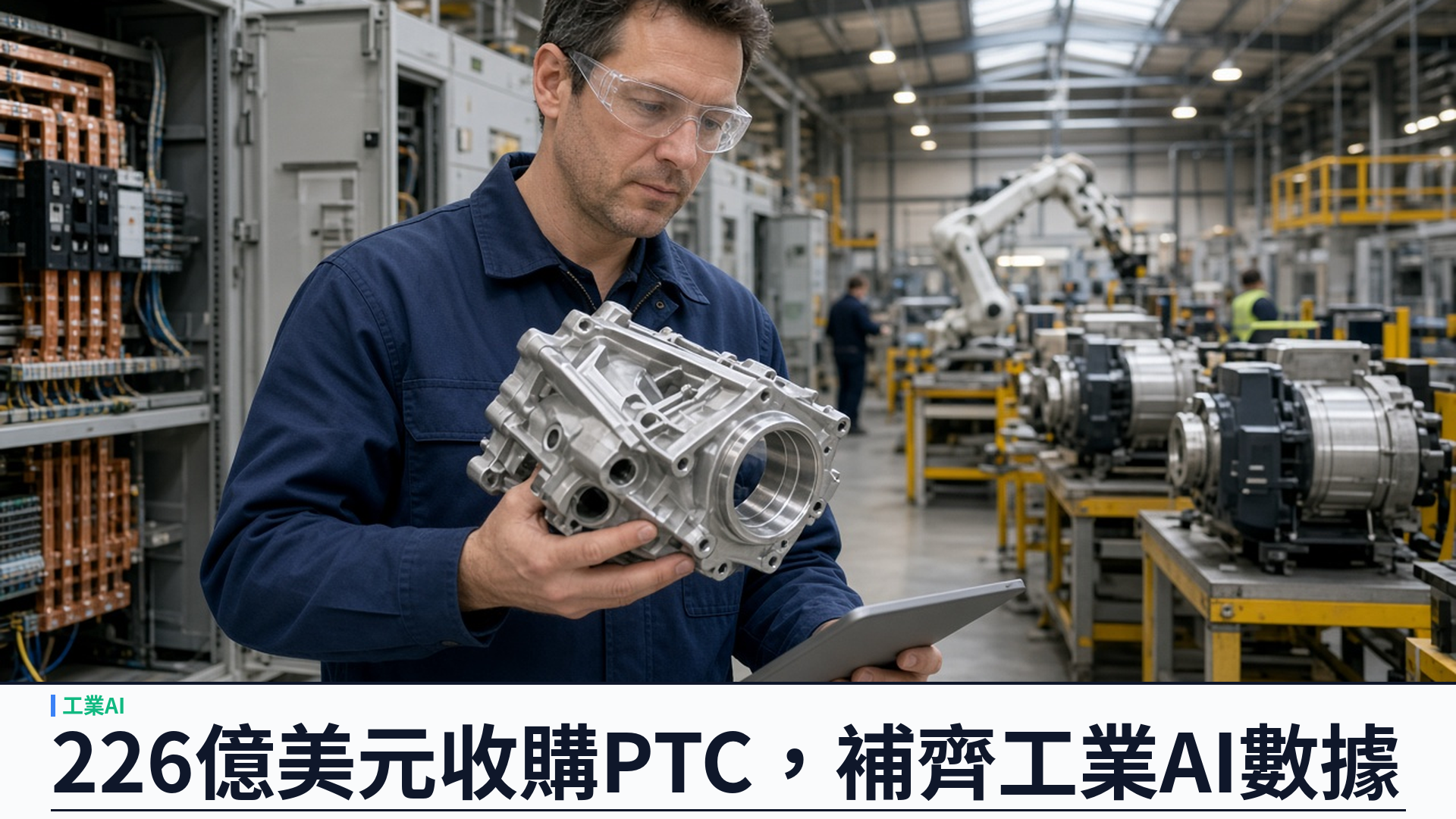 施耐德電氣／官方：以約二百二十六億美元全現金收購 PTC——每股二百零五美元、溢價約四成二；搭配 AVEVA 與 Cognite 組工業 AI 數據鏈，預計二零二七年第三季交割