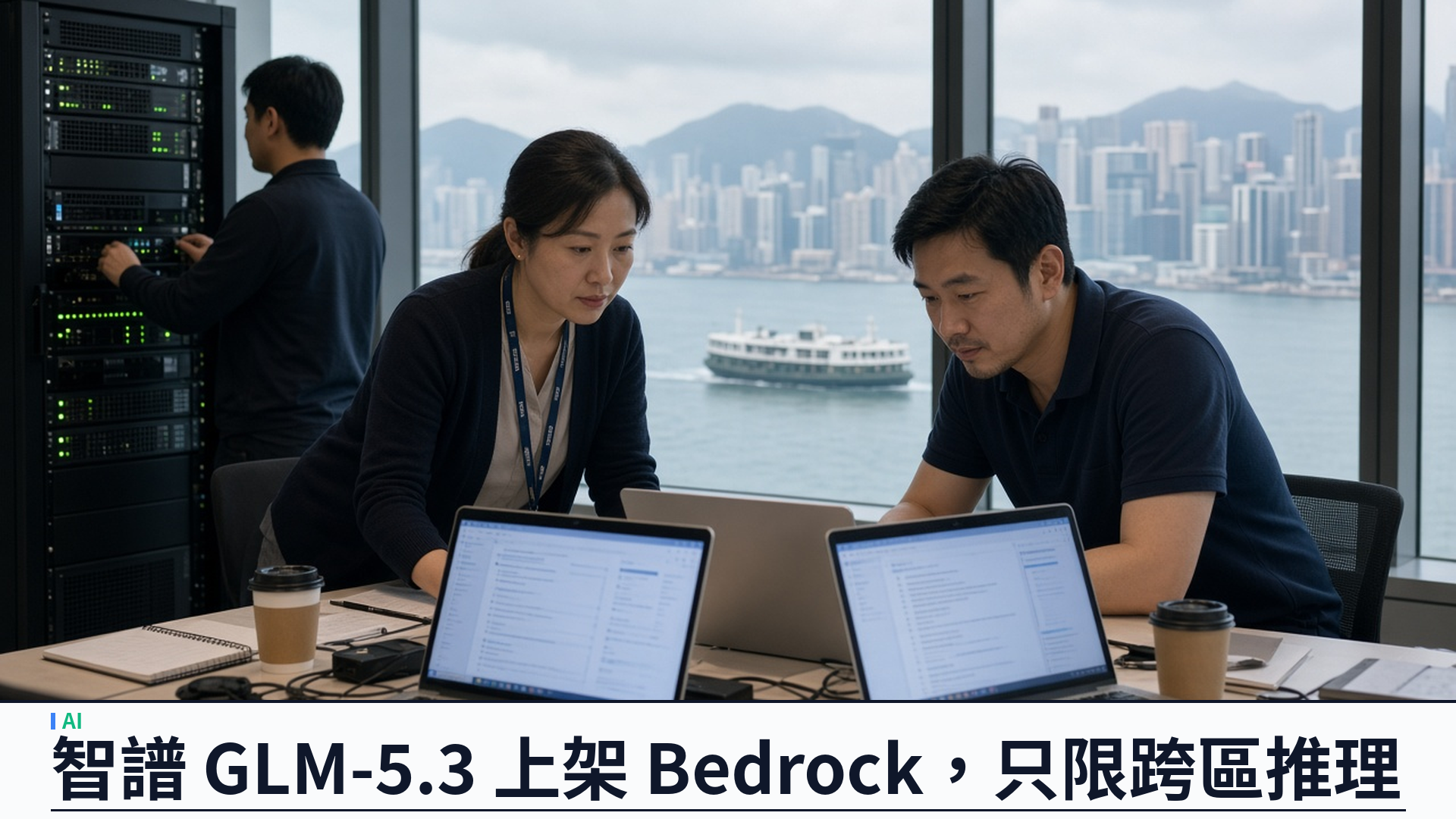 AWS／官方：智譜 GLM-5.3 正式登陸 Amazon Bedrock——七千五百三十億參數 MoE、百萬詞元上下文；只開美國及全球跨區域推理、無區內選項；港股智譜盤中曾升百分之八點三
