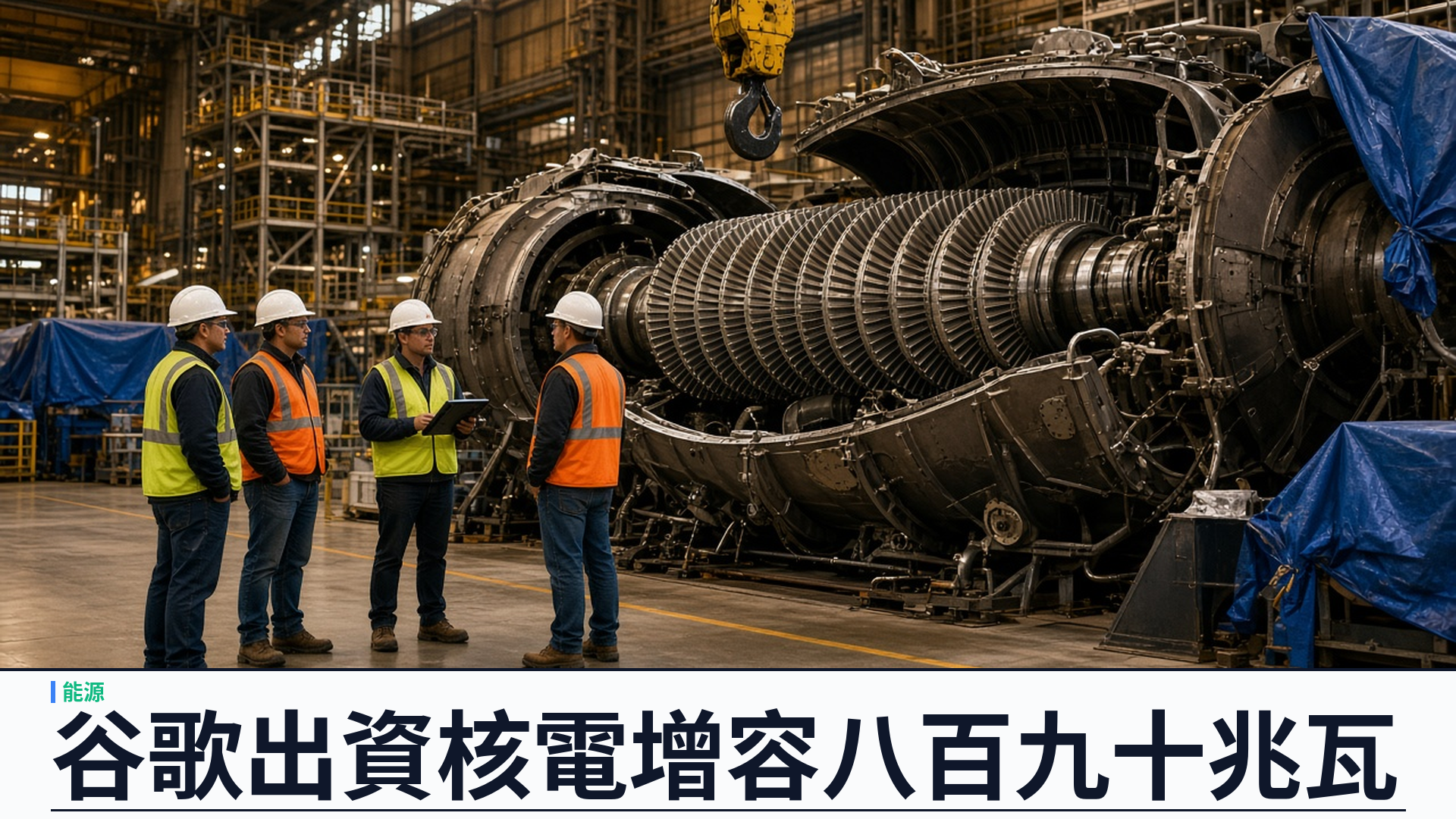 Google×Constellation／官方：二十年購電協議資助十一台核電機組增容——PJM 電網新增八百九十兆瓦、首批二零二八年交付；另簽十五年二千七百兆瓦供電；Constellation 以 Gemini Enterprise 代理流程管規劃、運維及 OT 網絡防護