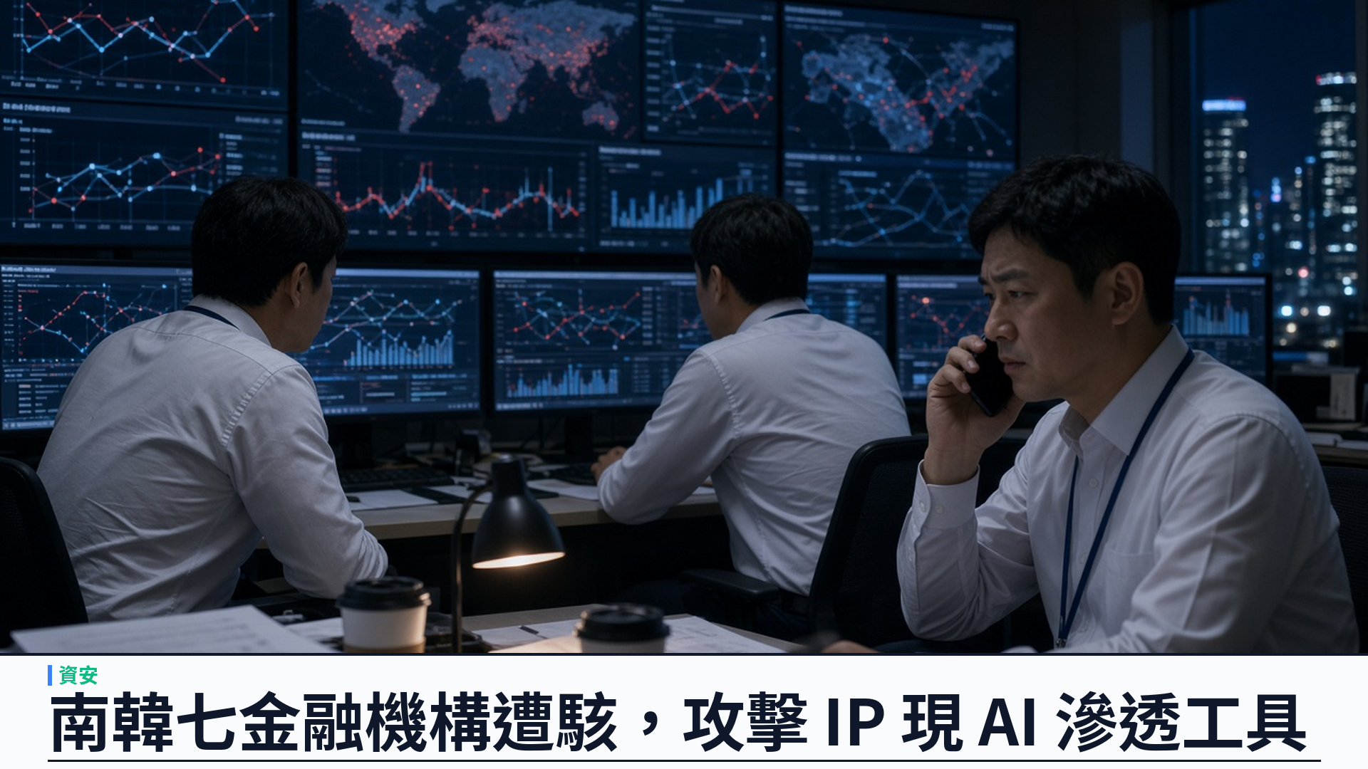 南韓金監院／官方：金融業連環入侵案再升級——向全業界傳遞二十八個攻擊 IP、限十月八日前完成十二項自查；調查指攻擊 IP 現中文開源 AI 滲透工具 ARTEX 痕跡，警方全面立案；啟動一個月二次受害特別應對期