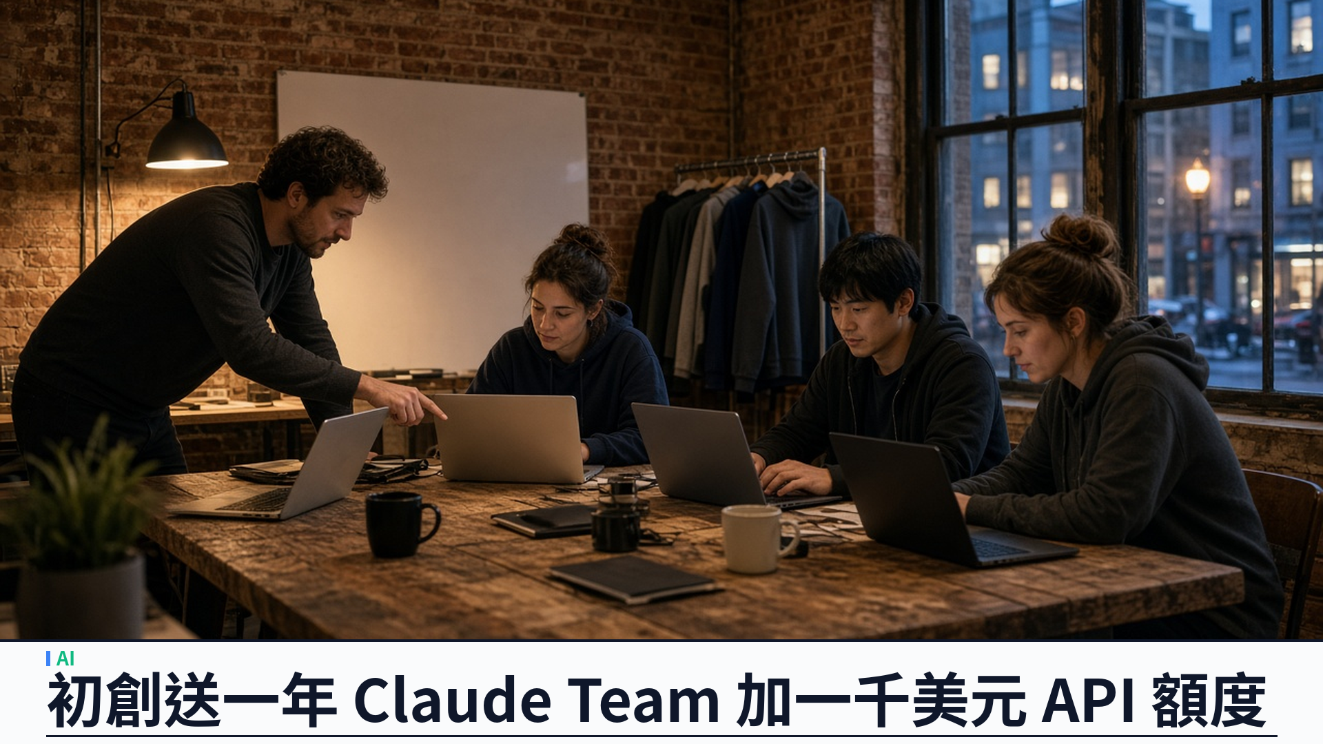 Anthropic／官方：擴大 Claude Startups 初創計劃——一年免費 Claude Team 五個 Premium 席位加一千美元 API 額度，合計最高約七千美元；夥伴優惠最高四萬五千美元，合作創投支持者可再領最多十萬美元額度；香港仍不在支援地區
