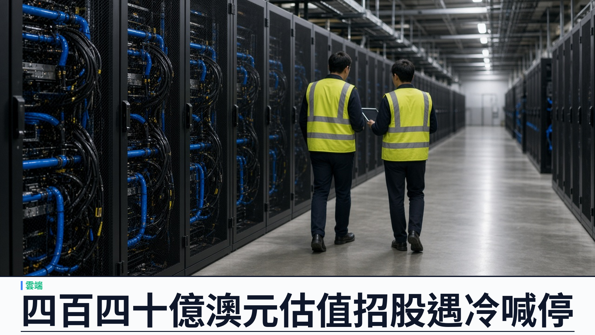 Firmus／Nvidia 支持：撤銷澳洲交易所上市申請——原估約四百四十億澳元遇冷；改追私募續建亞太 AI 工廠