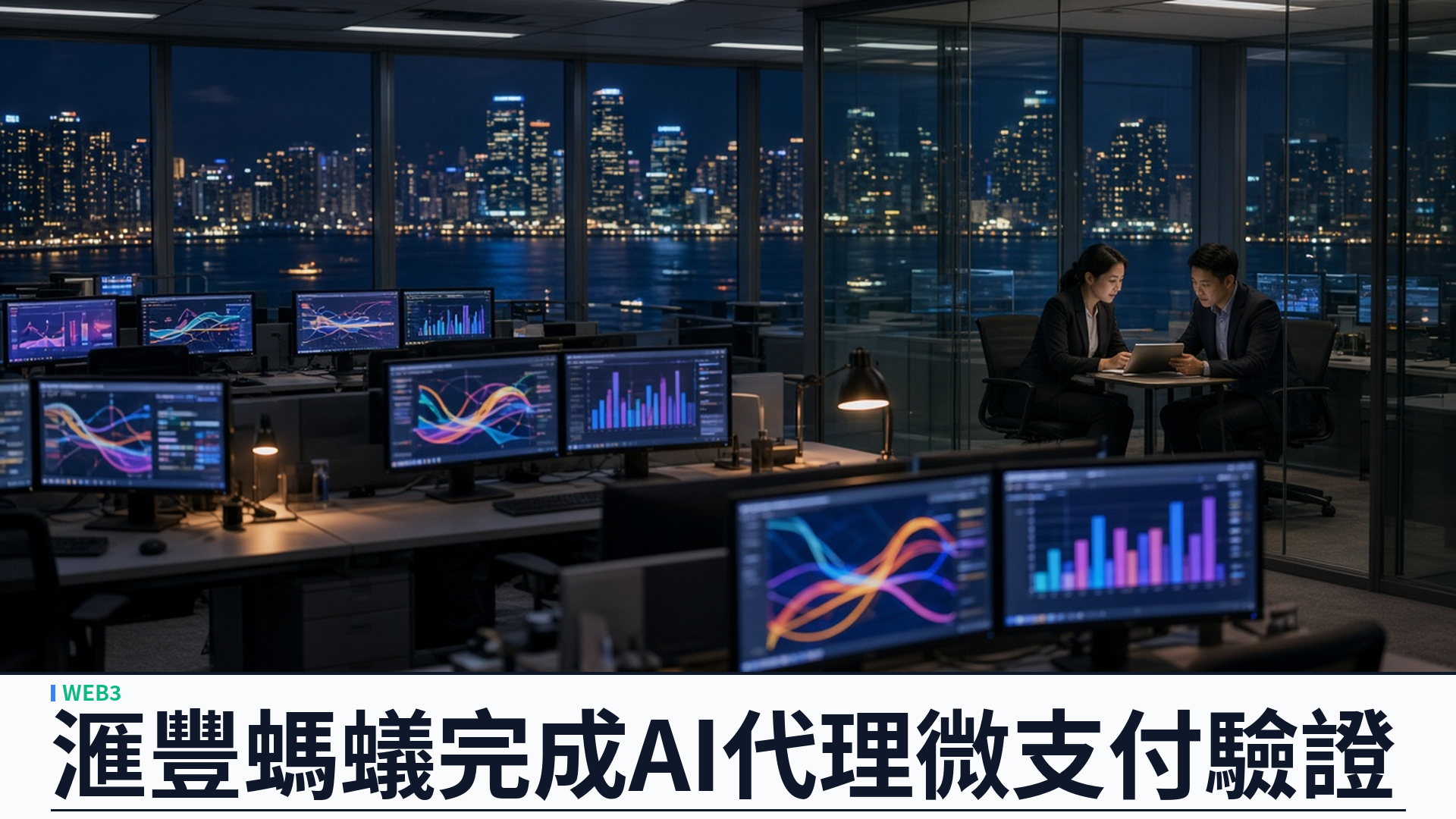 滙豐×螞蟻數科／官方：完成 AI 代理微支付技術驗證——代幣化存款即時結算，微額常指少於兩美元；強調屬技術探索、非商業上線