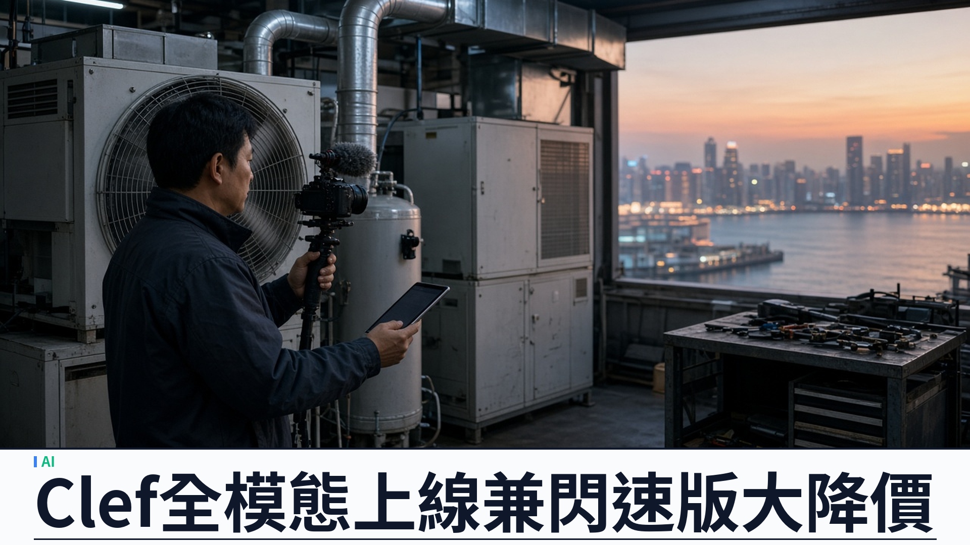 Cloudflare／官方：Clef-omni 全模態決策上線——音訊視像一次評分；Clef-flash 降至約三點八美分／百萬代幣，Clef 中位加快約一點七至兩倍