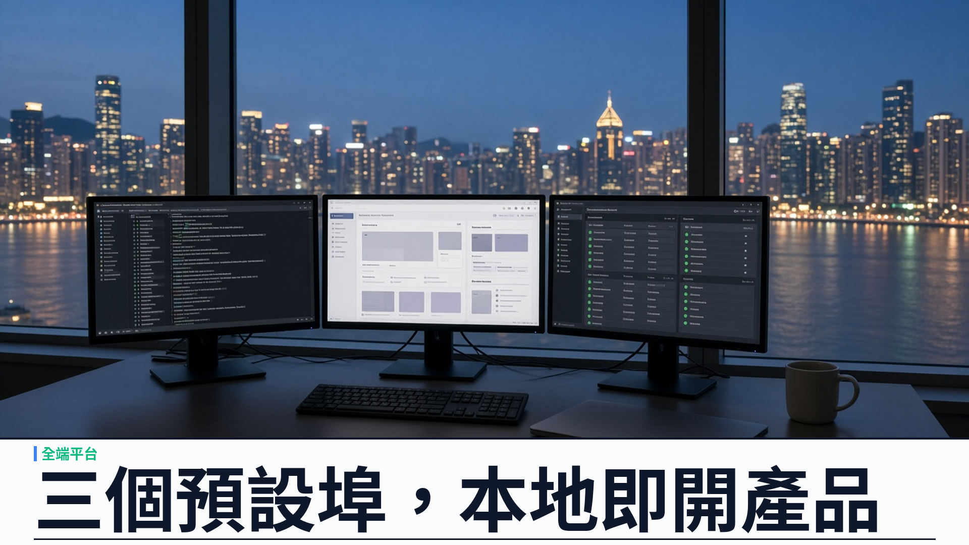 預設埠 API 3001／Web 5173／Admin 5174：YSK Kit 合約先行全端平台，本地三埠即開產品