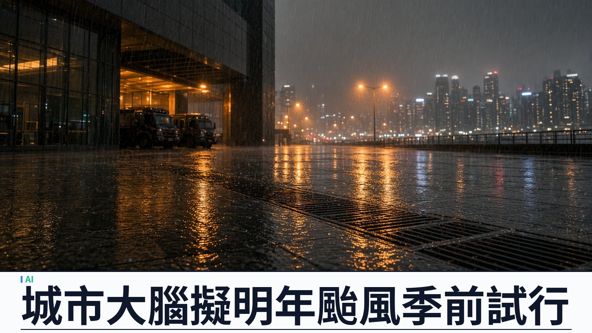 南華早報／陳國基：香港「AI城市大腦」盼明年颱風季試行——首階段約兩億、二〇二八年接一八二三